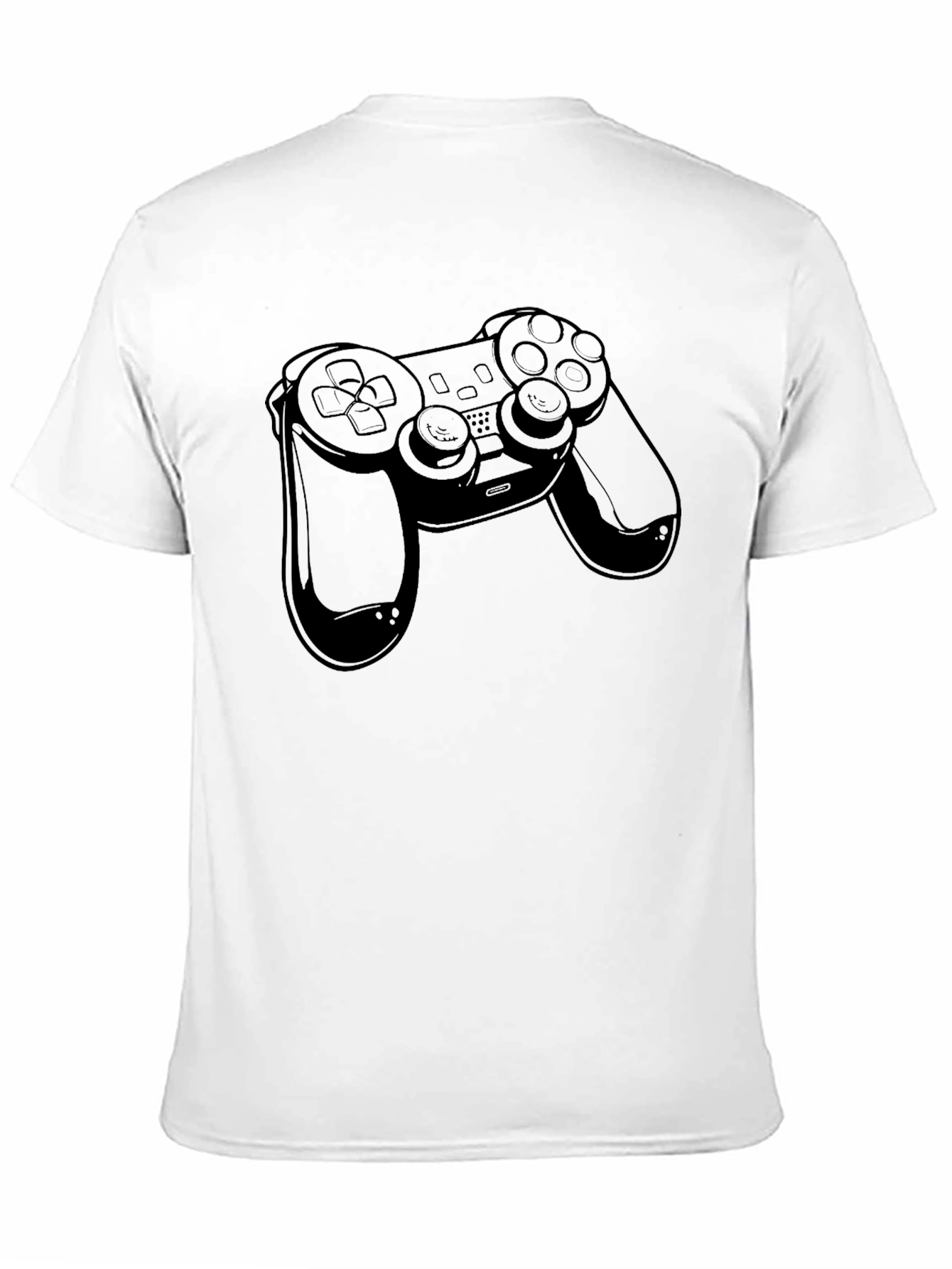 Gaming Controller Graphic Tee - Black