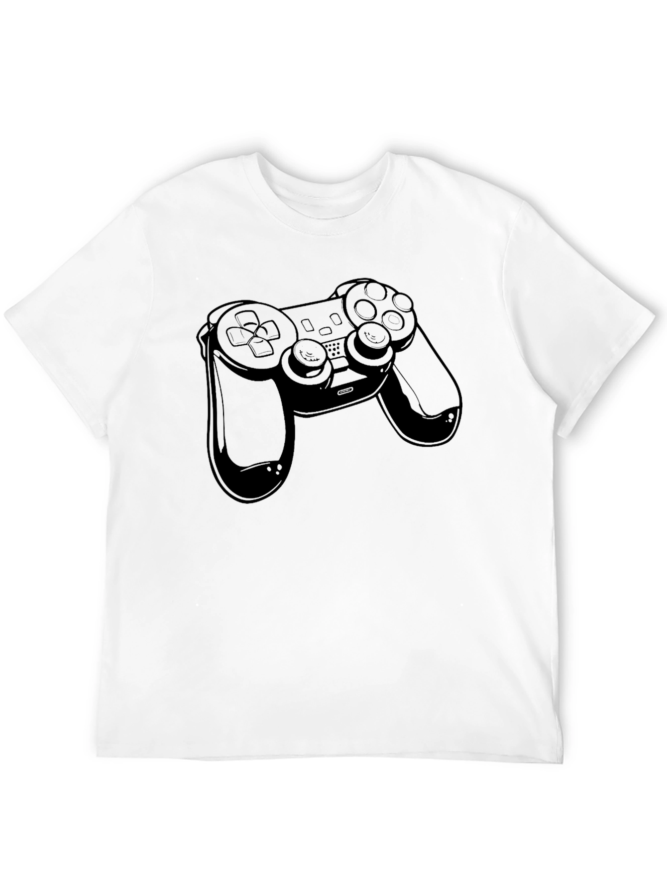 Gaming Controller Graphic Tee - Black