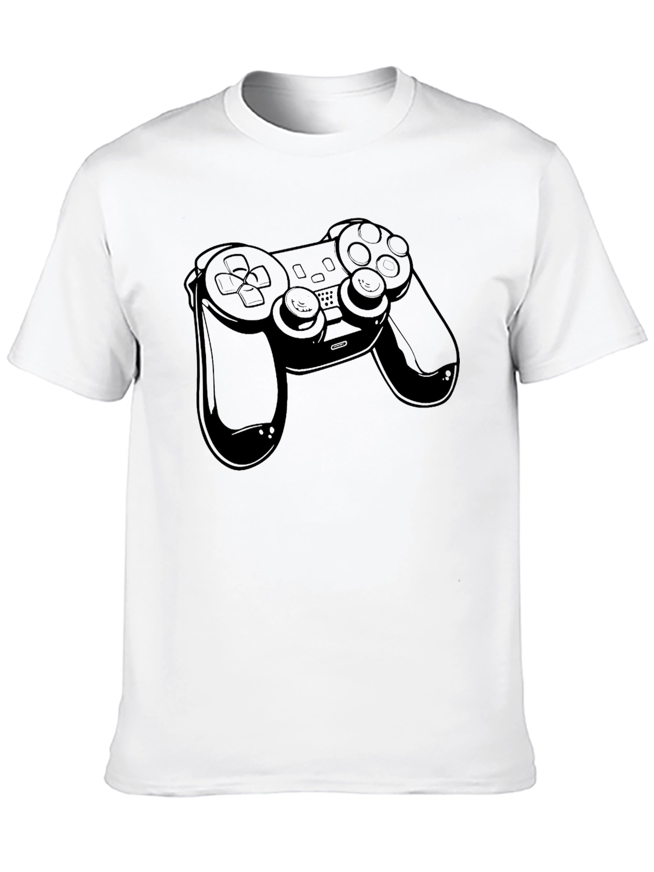 Gaming Controller Graphic Tee - Black