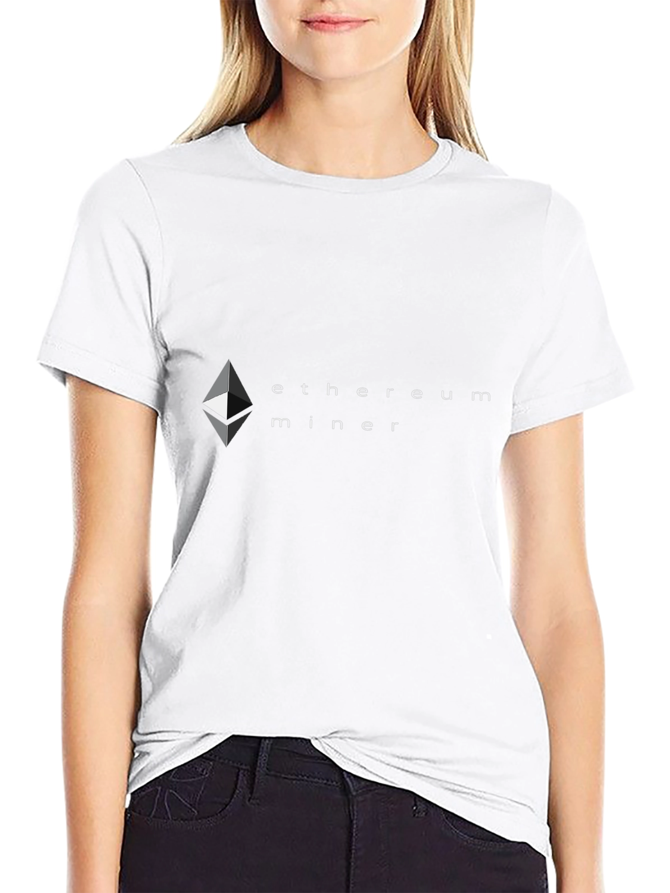 Ethereum Miner Graphic Tee - Crypto Enthusiast Apparel