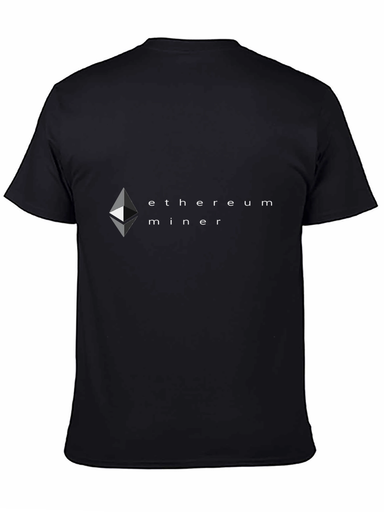 Ethereum Miner Graphic Tee - Crypto Enthusiast Apparel