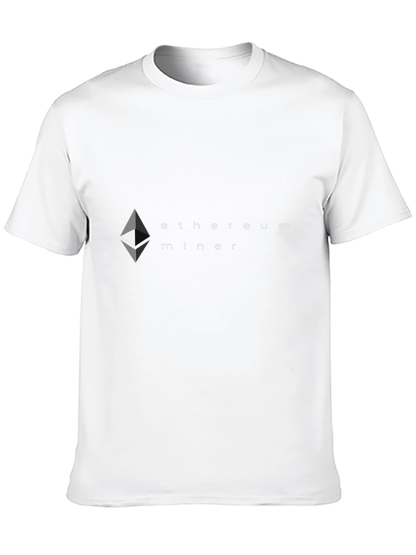 Ethereum Miner Graphic Tee - Crypto Enthusiast Apparel