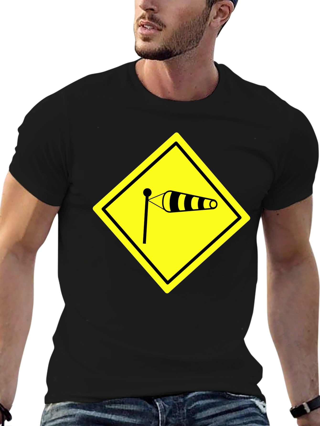 Windsock Graphic Tee - Pilot Aviation Enthusiast