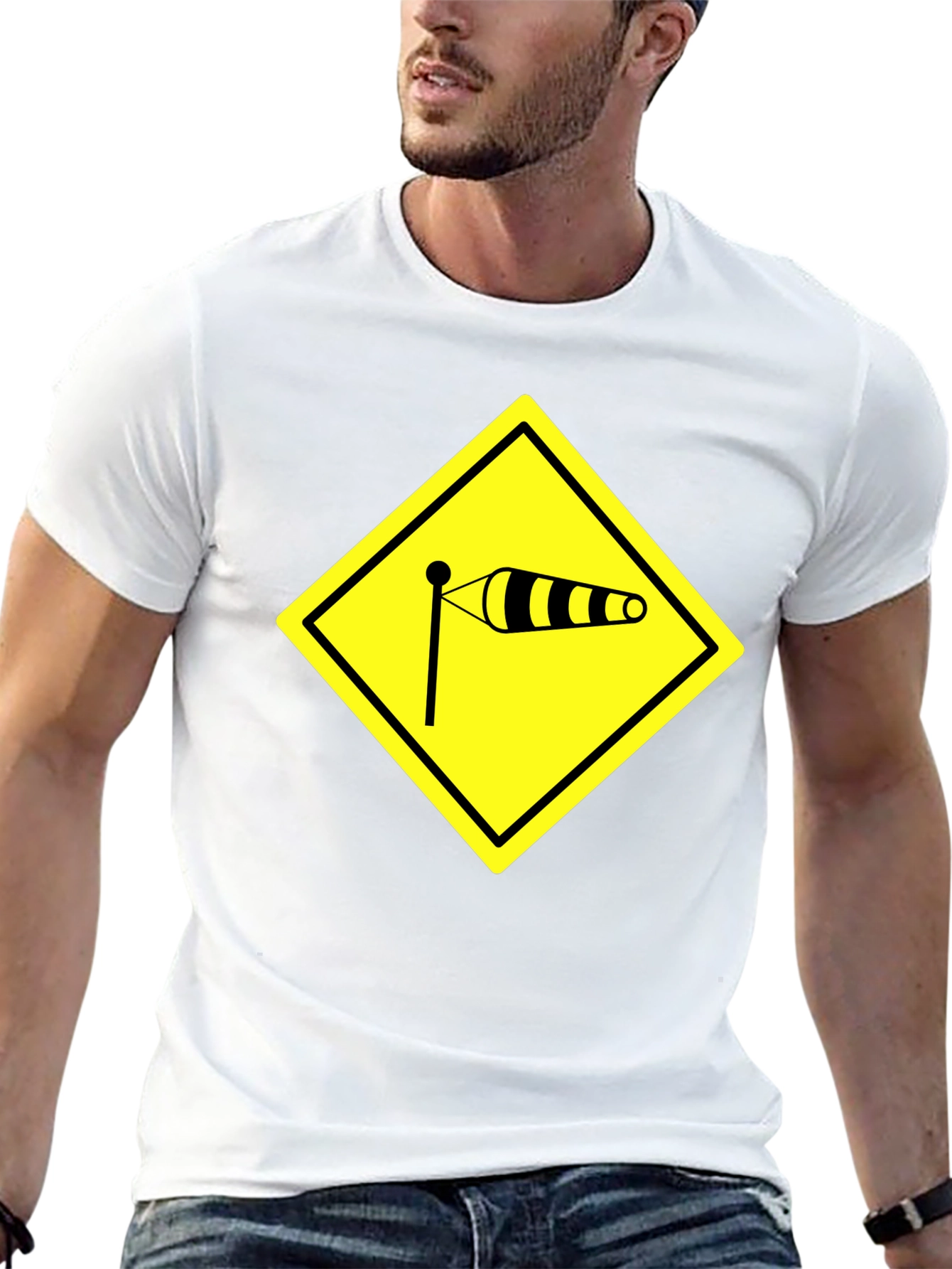 Windsock Graphic Tee - Pilot Aviation Enthusiast