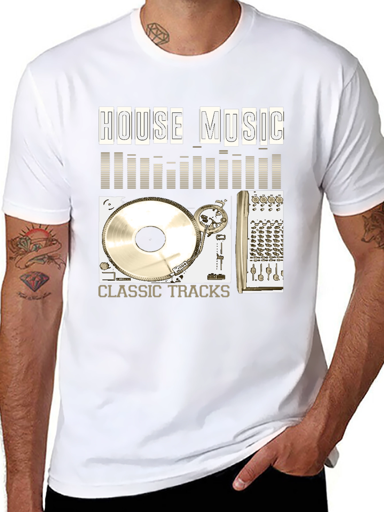 House Music Classic Tracks Graphic T-Shirt