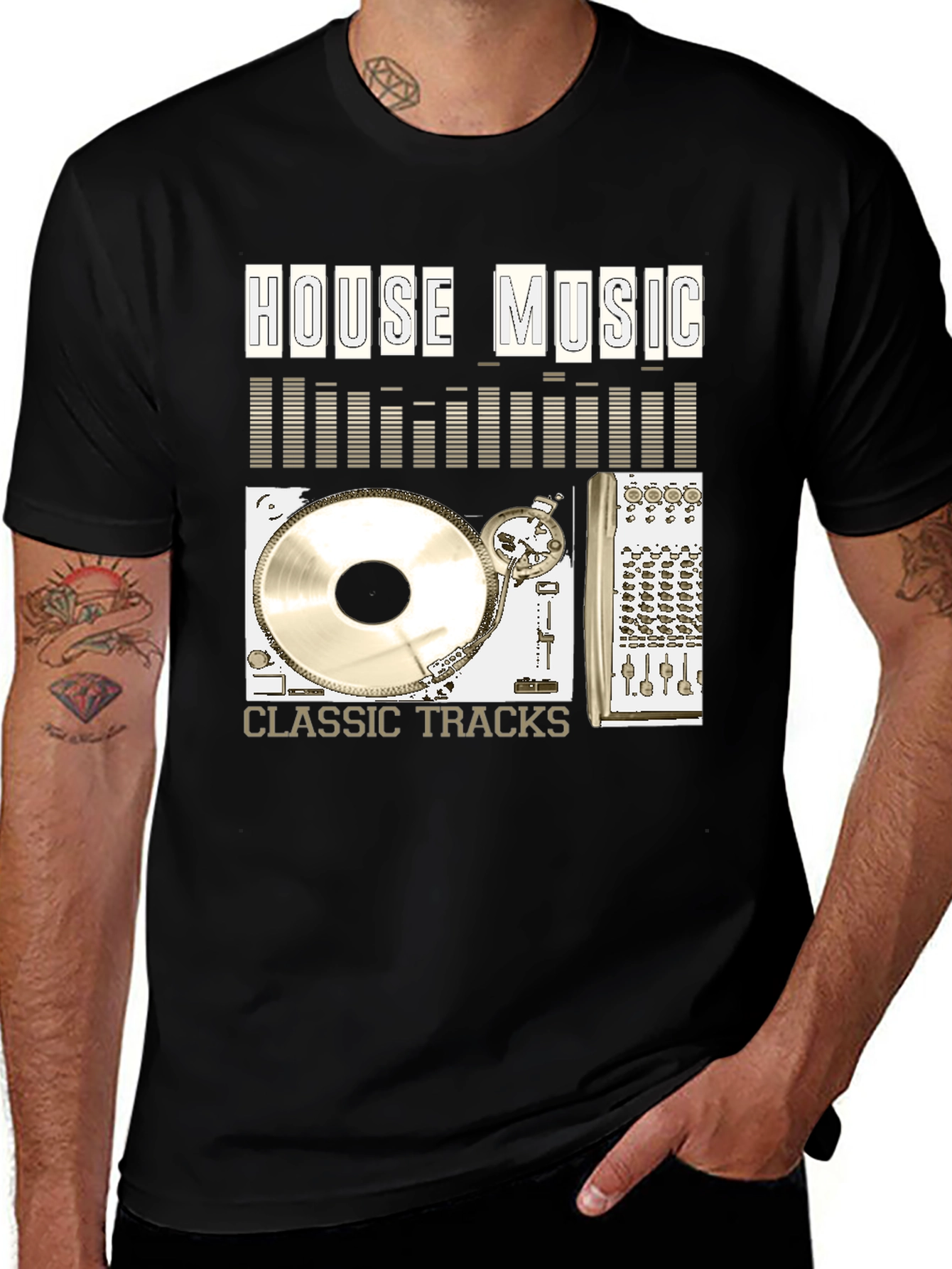 House Music Classic Tracks Graphic T-Shirt