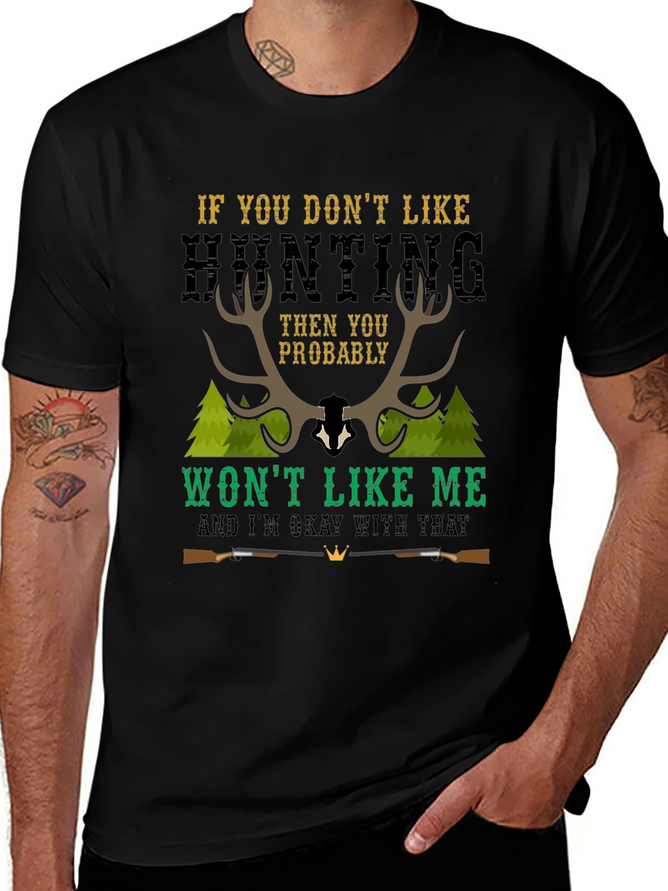 Hunting Statement Graphic Tee