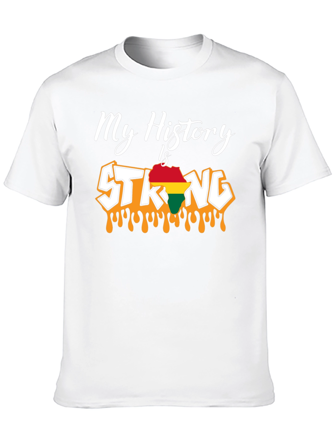 My History is Strong T-Shirt Black