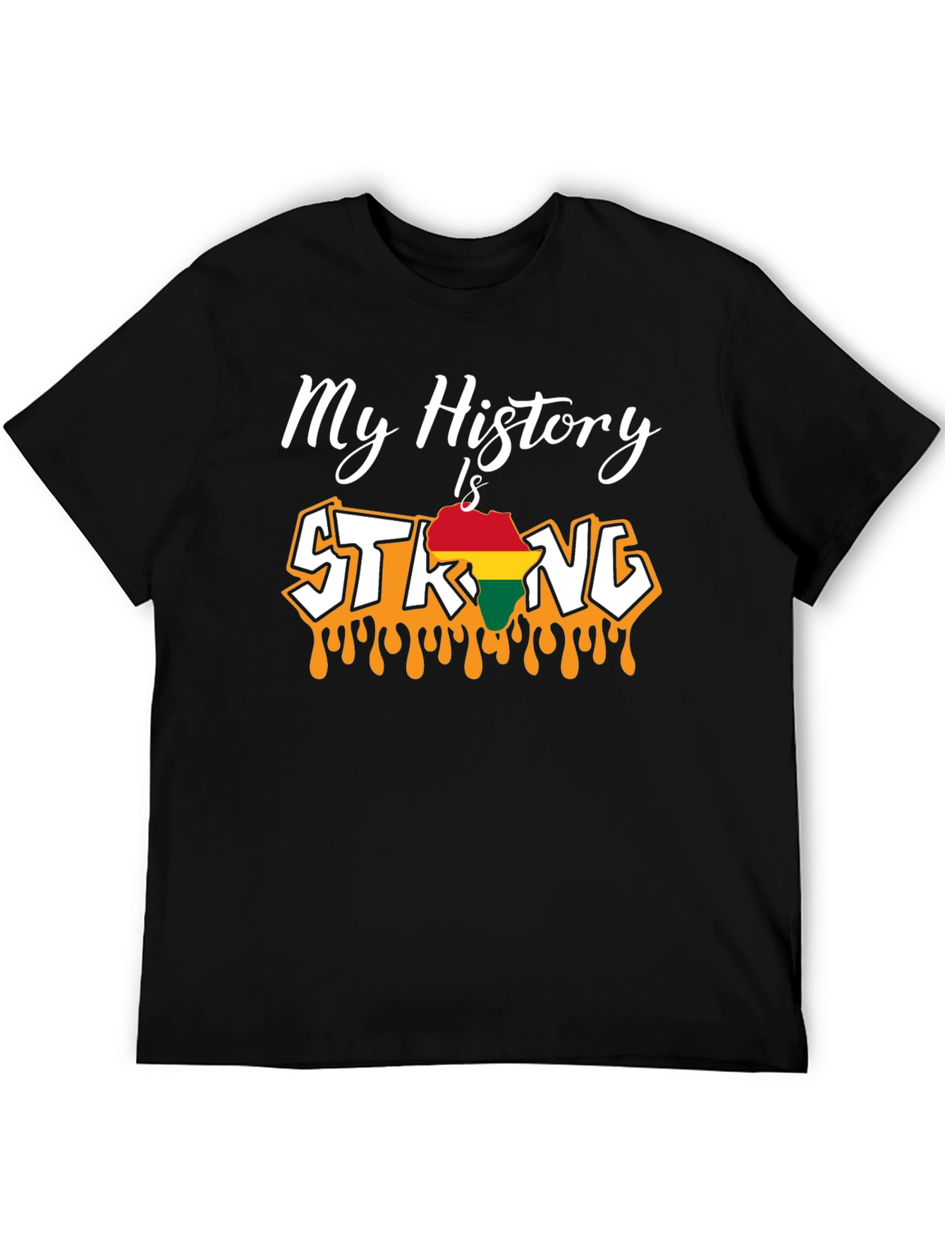 My History is Strong T-Shirt Black