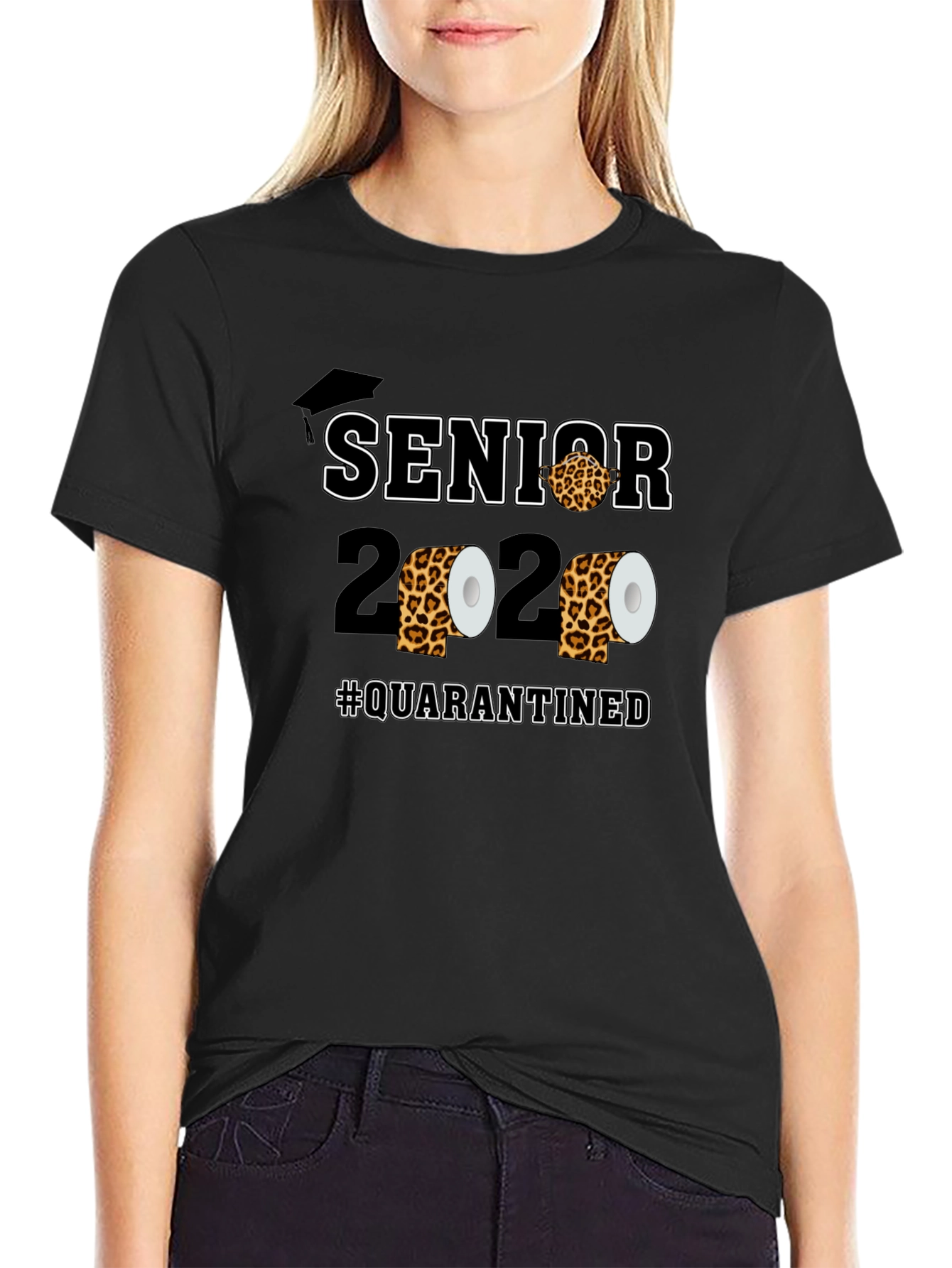 Senior 2020 Quarantined Graphic Tee