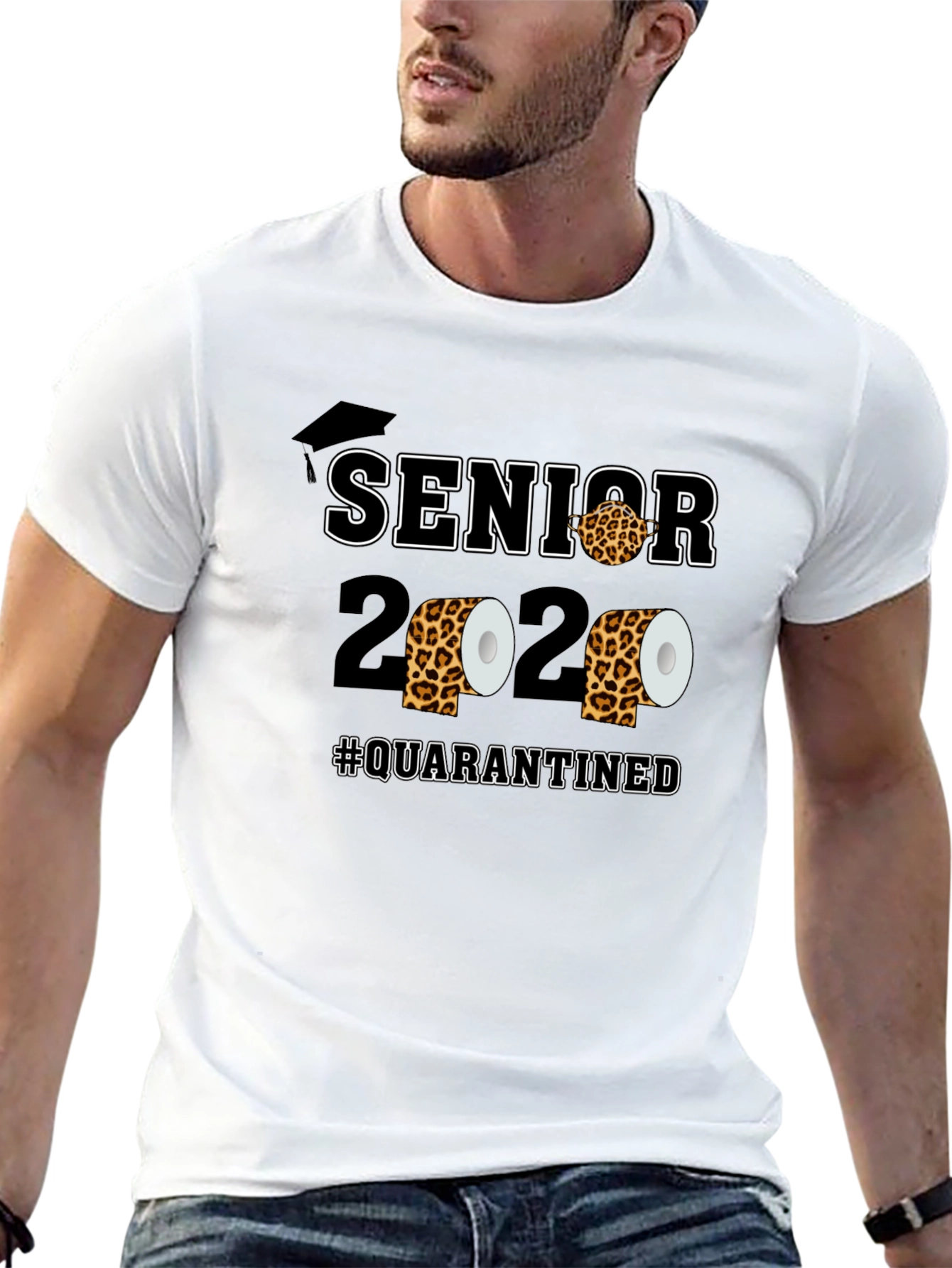 Senior 2020 Quarantined Graphic Tee
