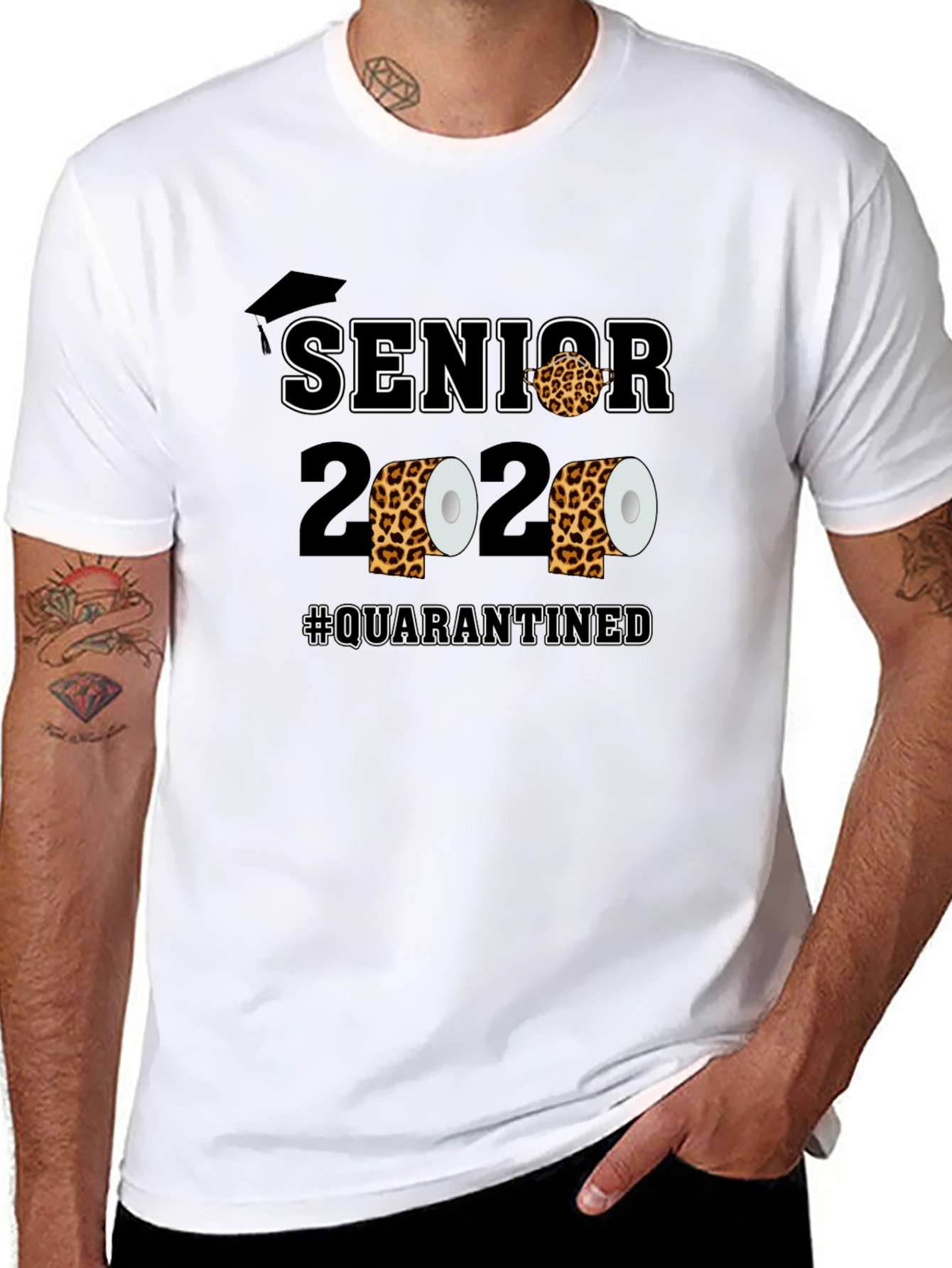 Senior 2020 Quarantined Graphic Tee
