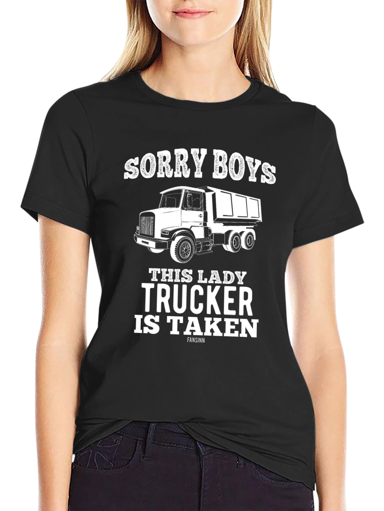 Sorry Boys This Lady Trucker is Taken T-Shirt