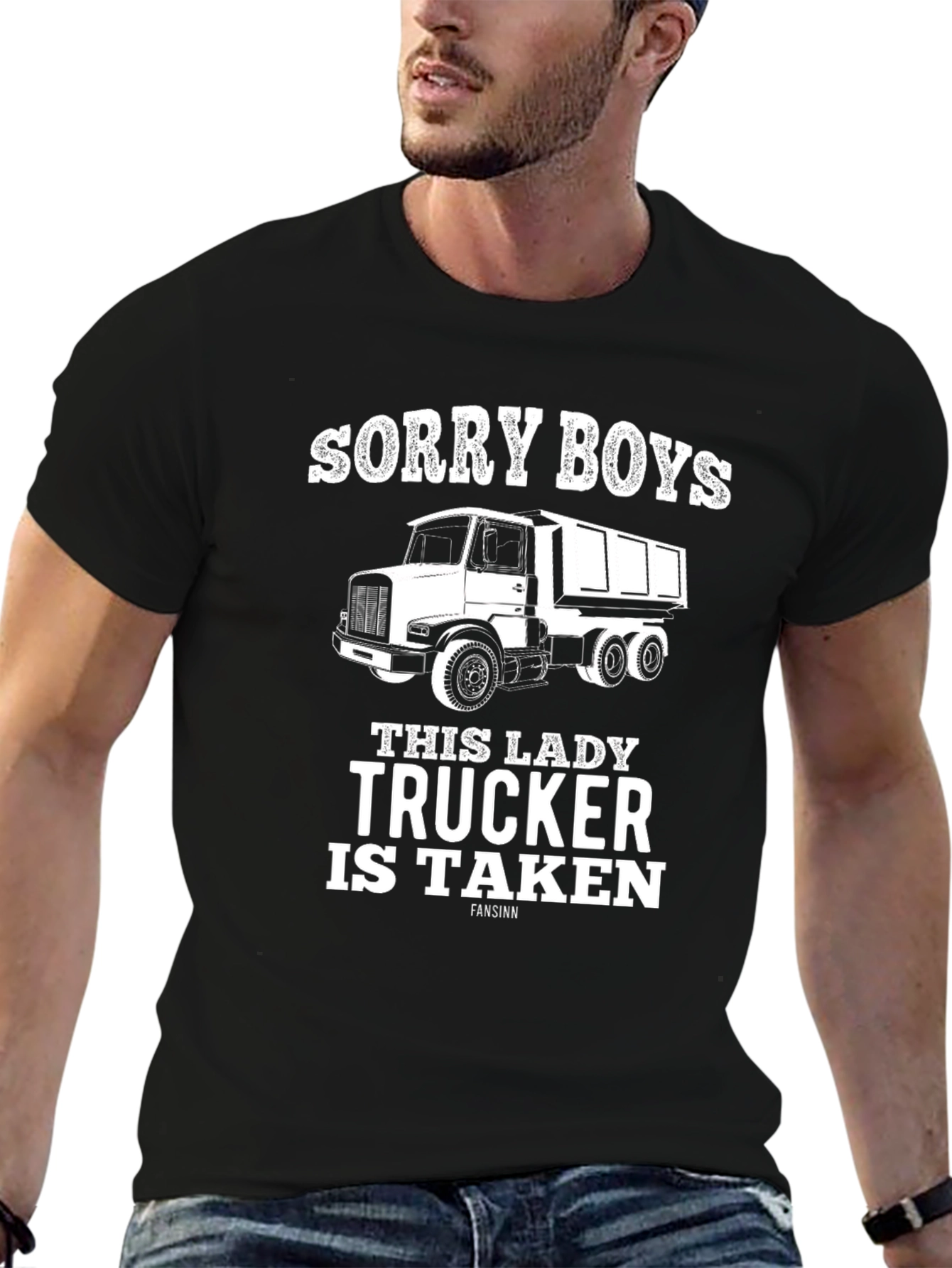 Sorry Boys This Lady Trucker is Taken T-Shirt