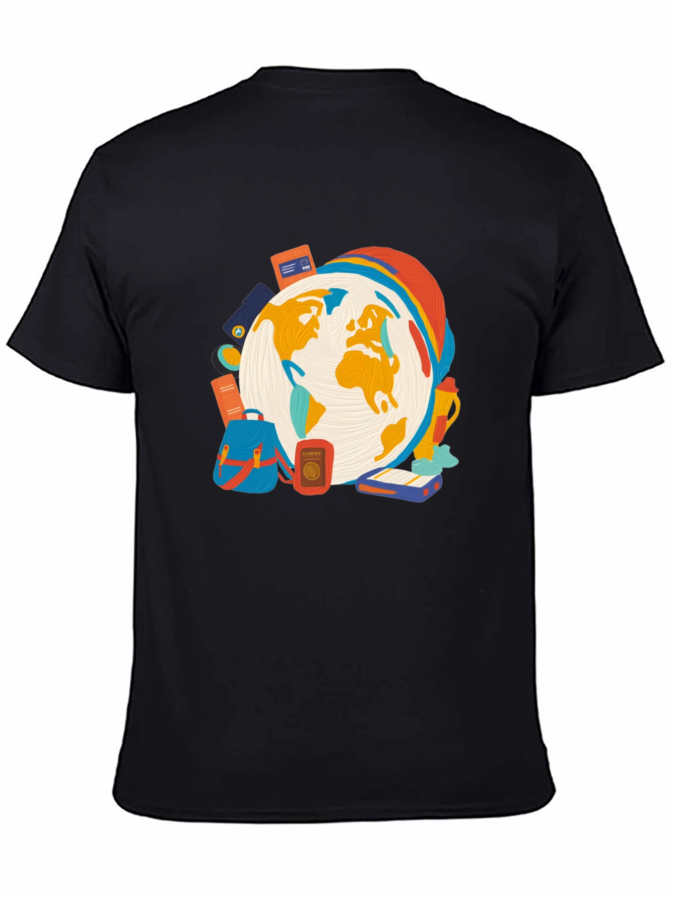 Travel Themed Graphic T-Shirt