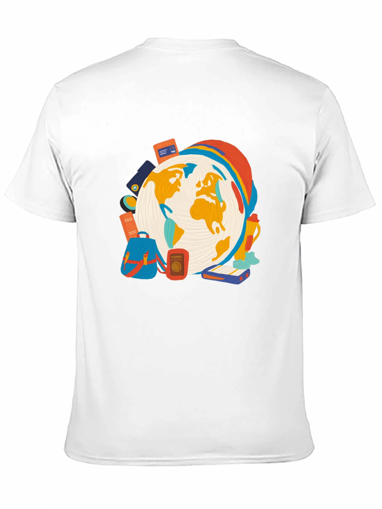Travel Themed Graphic T-Shirt