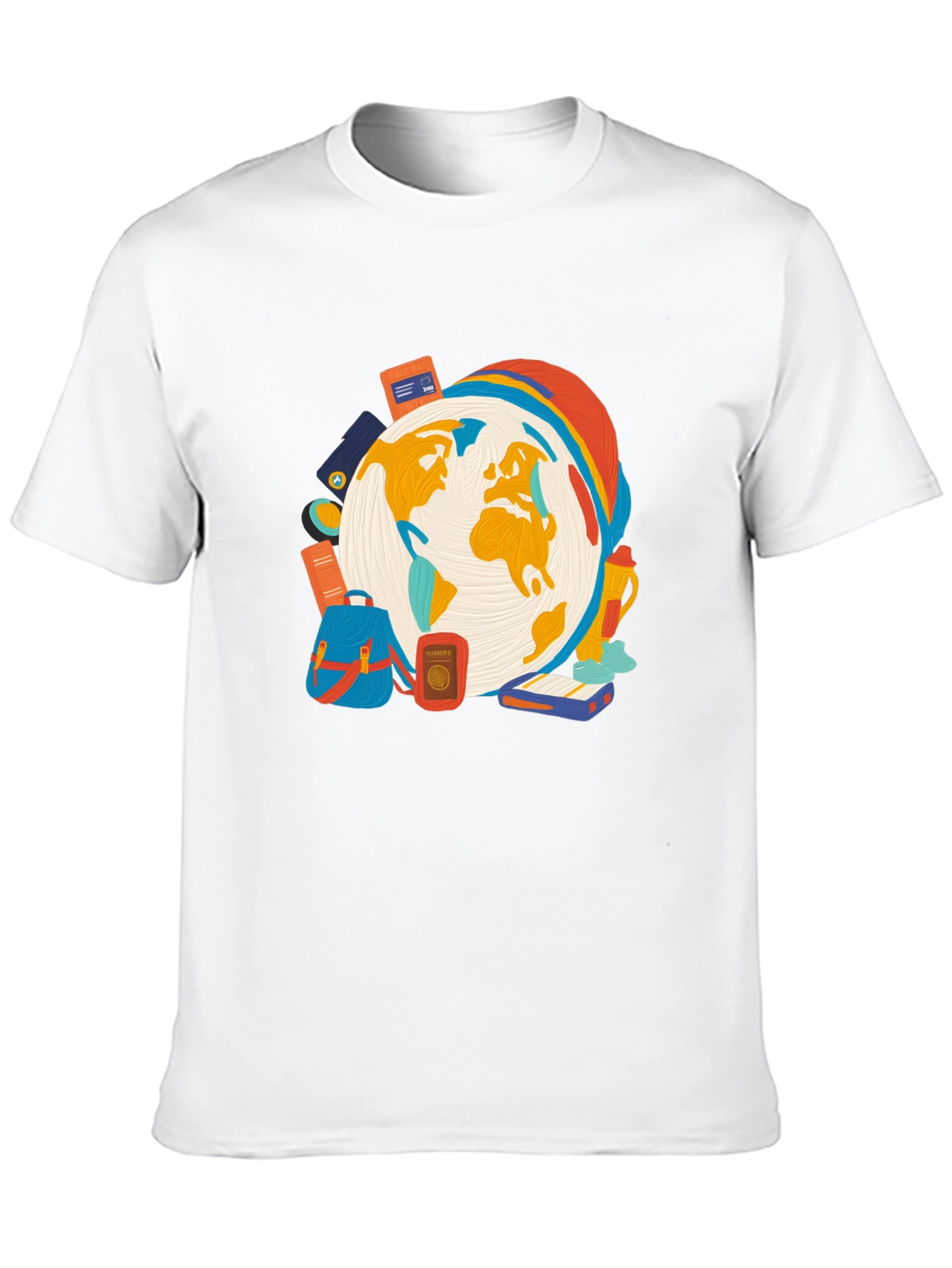 Travel Themed Graphic T-Shirt