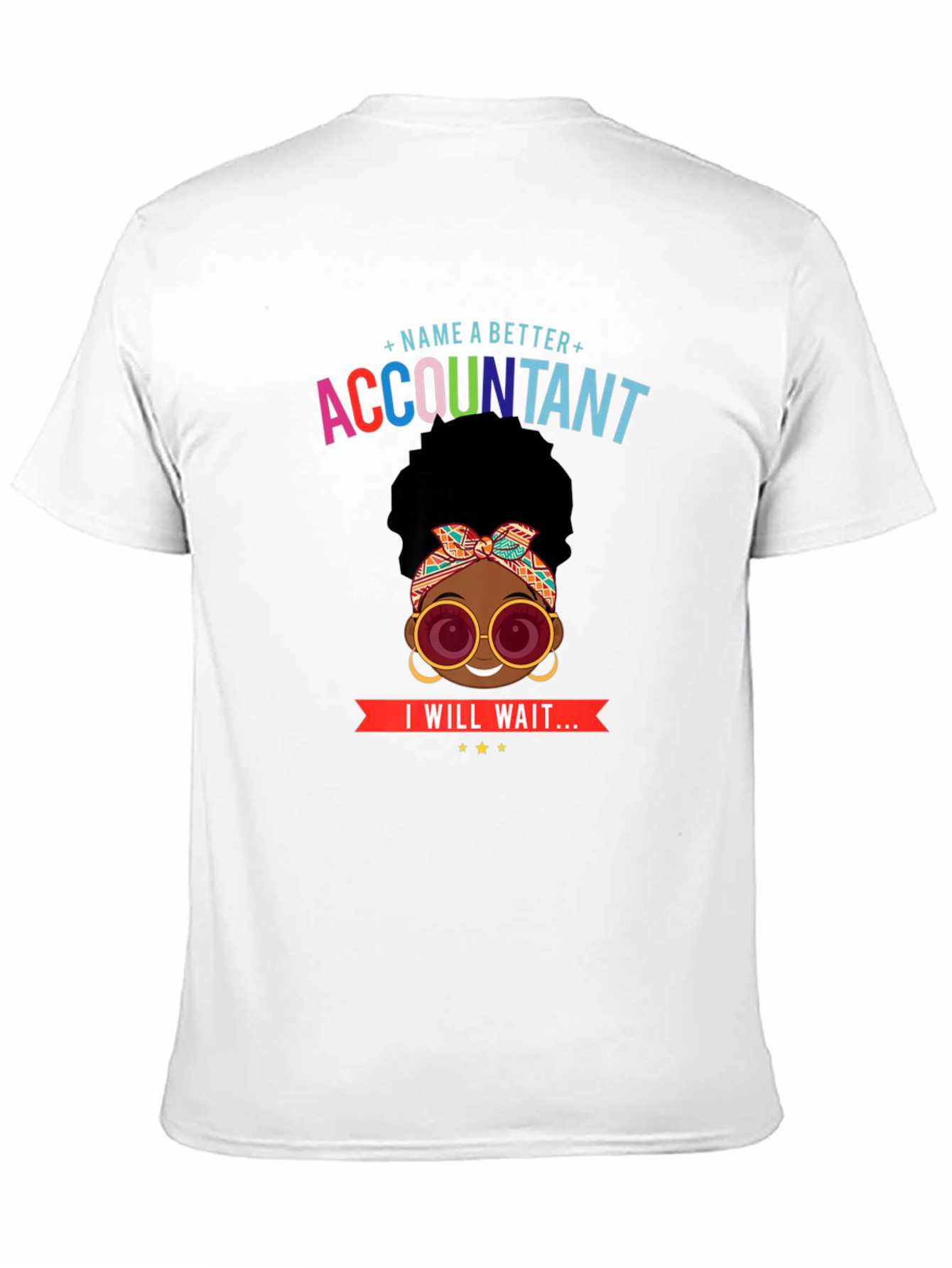 Accountant T-Shirt: Name a Better Accountant