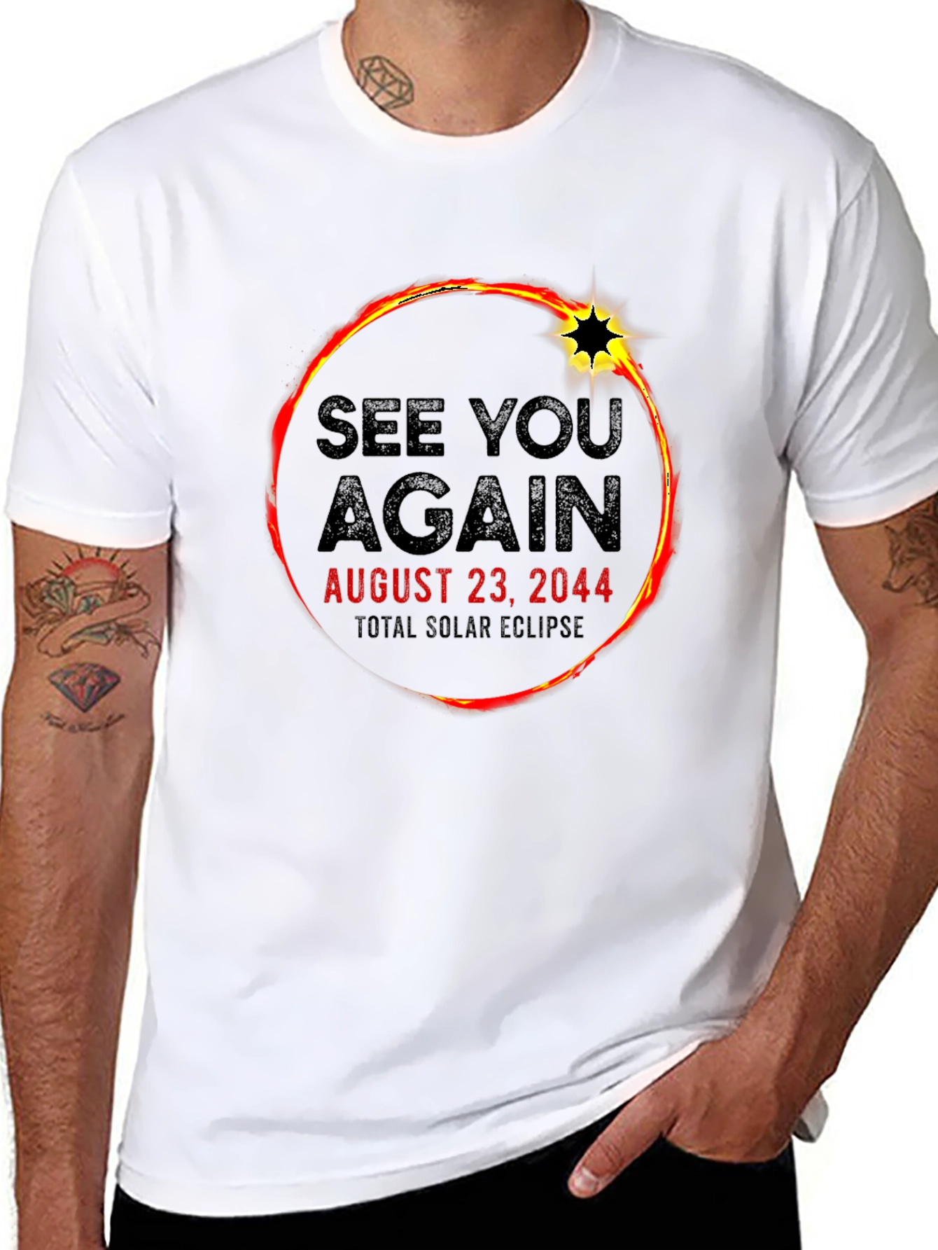 See You Again 2044 Solar Eclipse T-Shirt