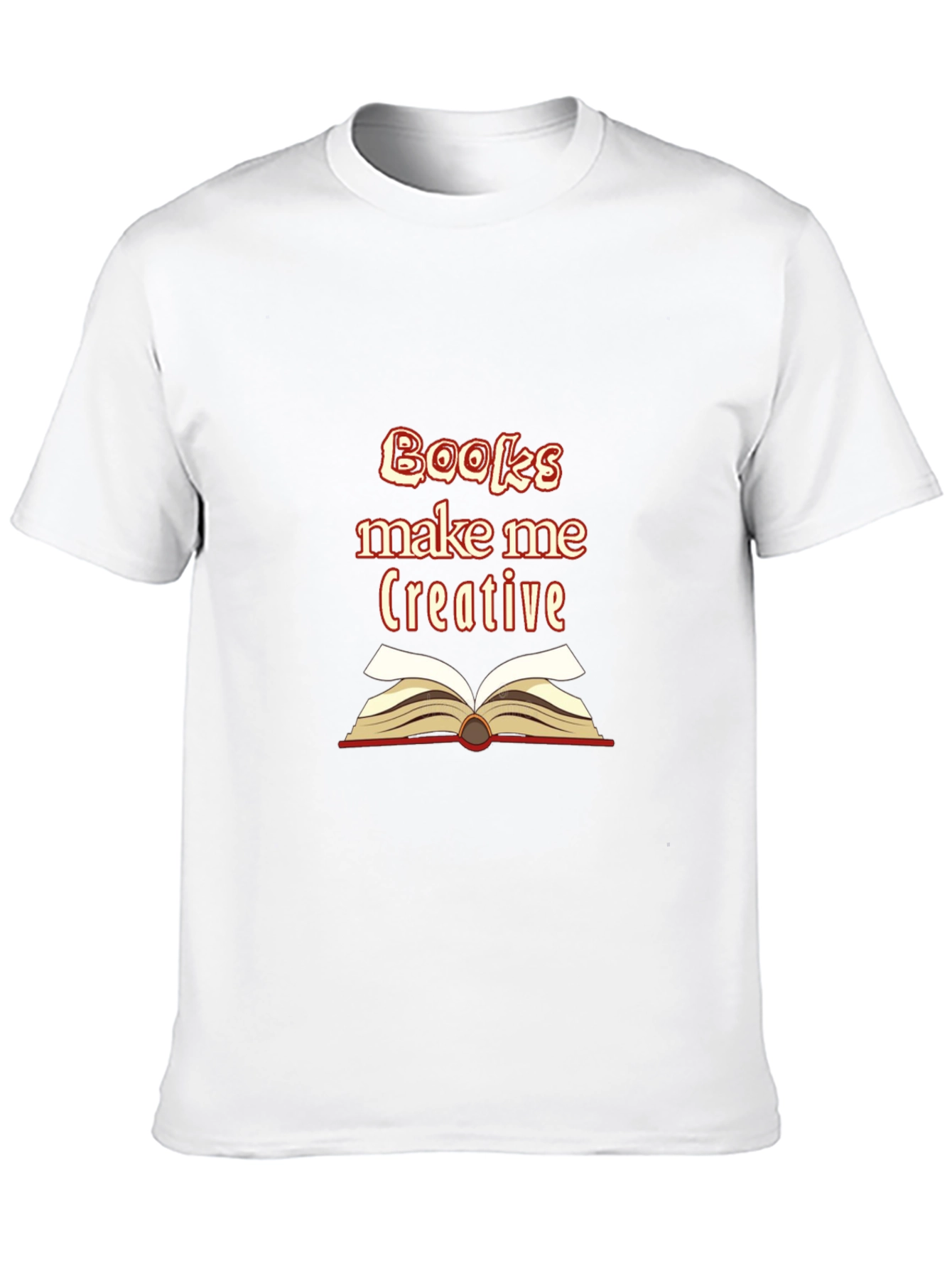 Books Make Me Creative Graphic T-Shirt