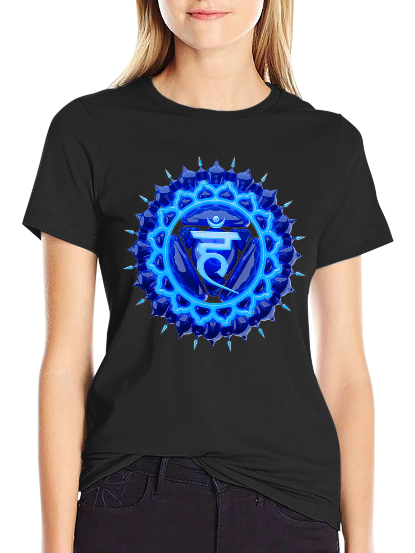 Throat Chakra T-Shirt - Vishuddha Design