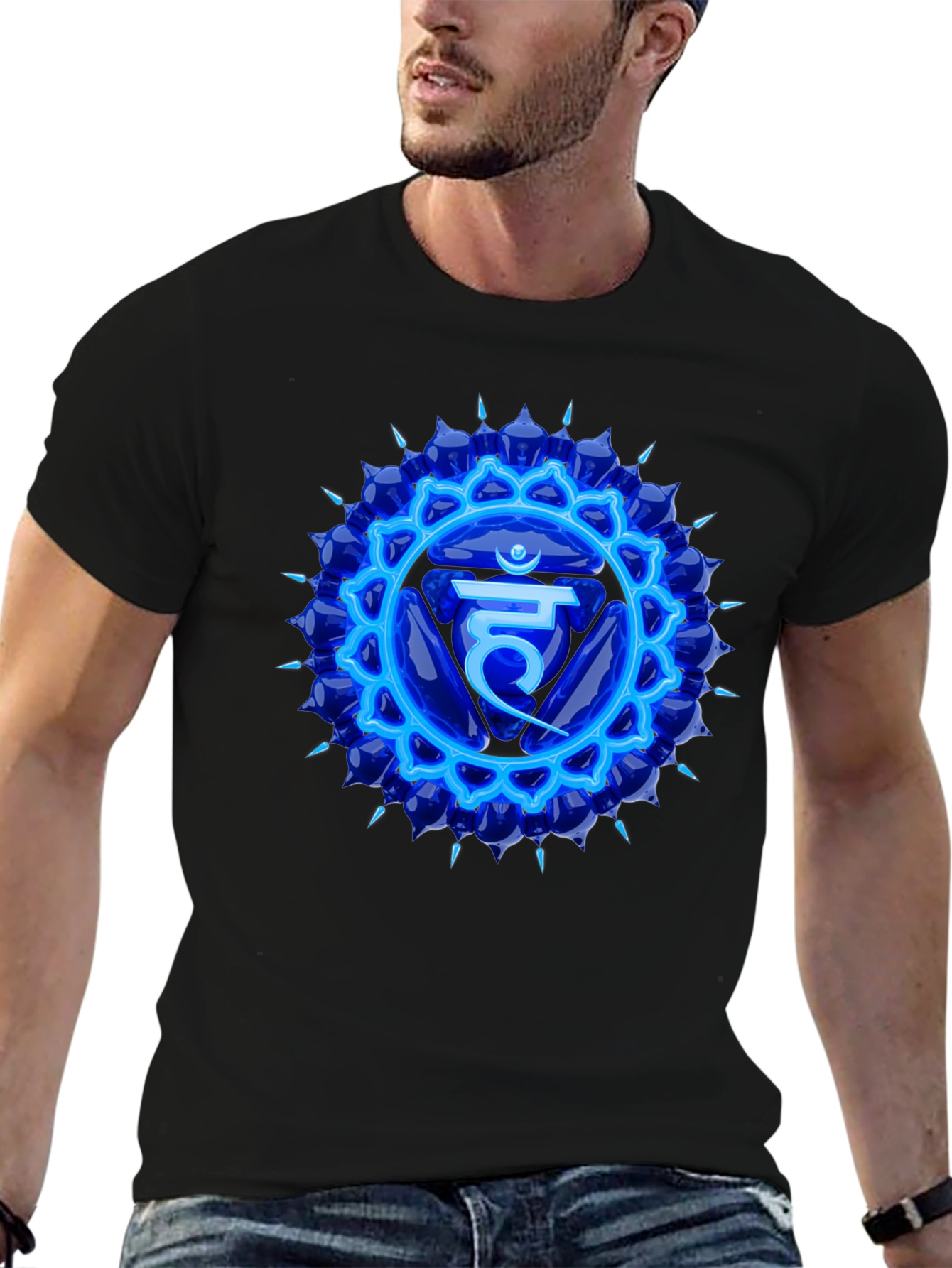 Throat Chakra T-Shirt - Vishuddha Design