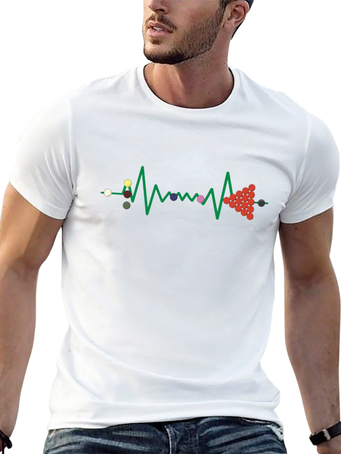 Snooker Heartbeat T-Shirt