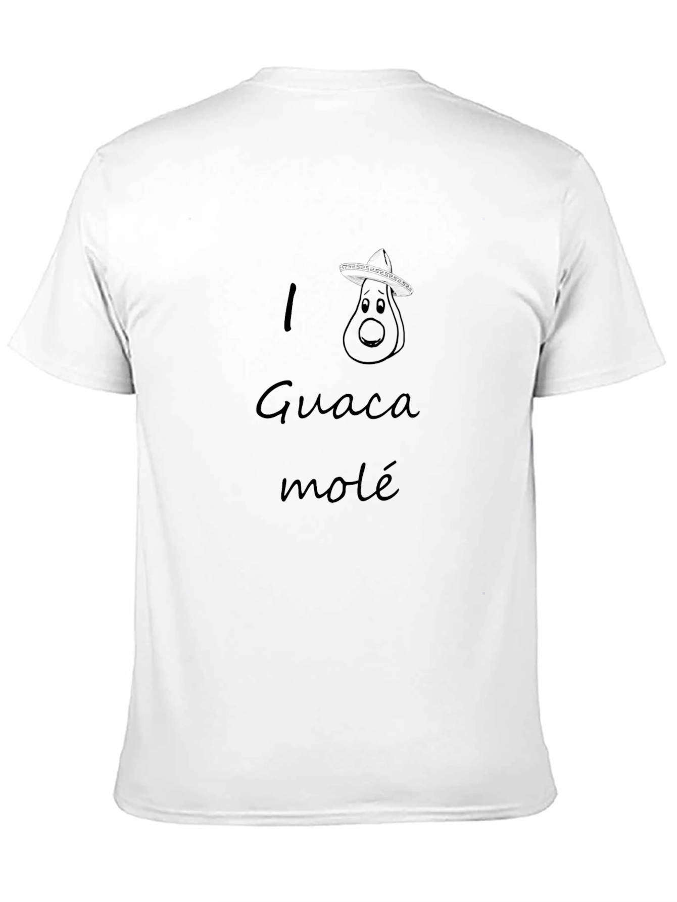 I Love Guacamole T-Shirt - Casual Cotton Tee