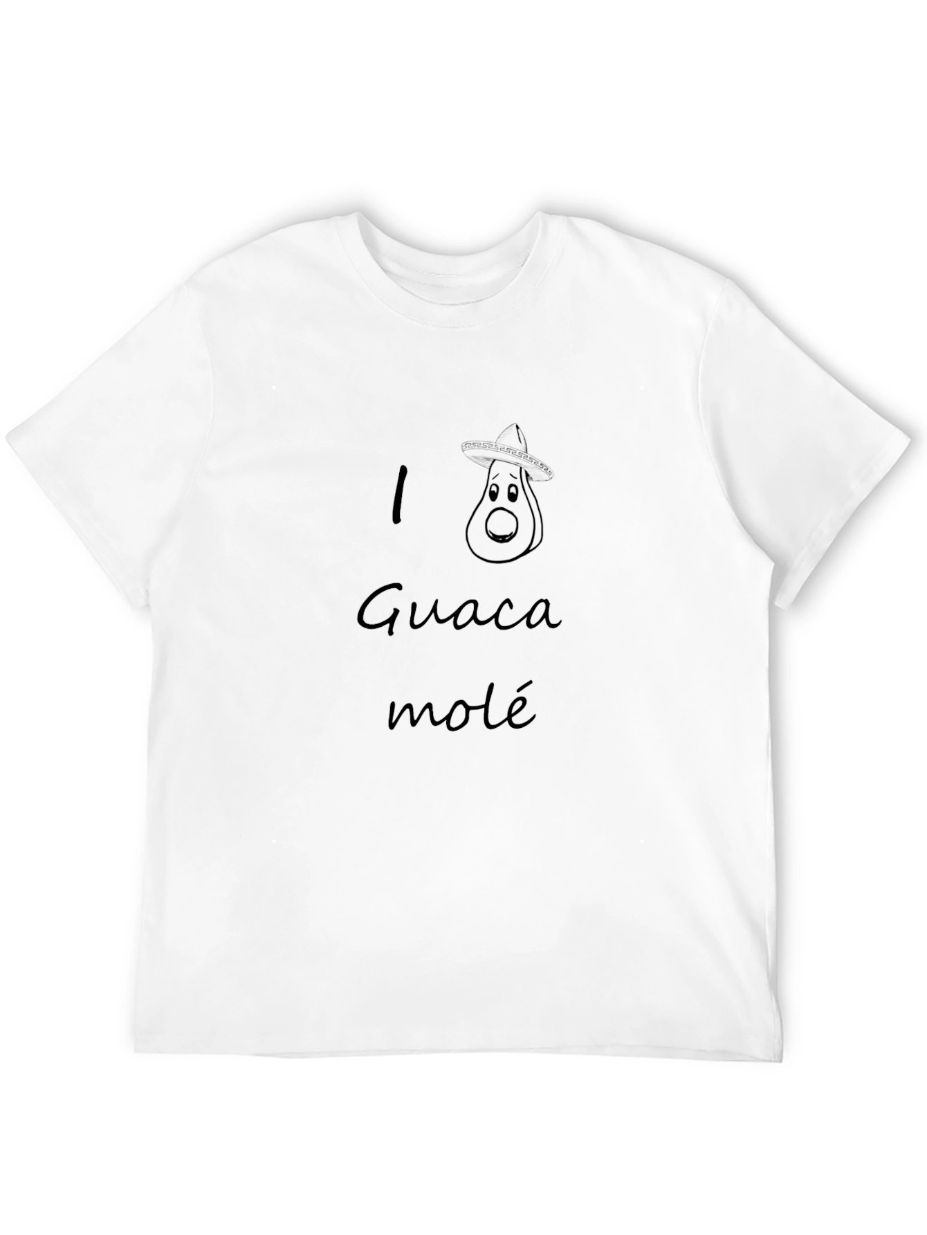 I Love Guacamole T-Shirt - Casual Cotton Tee