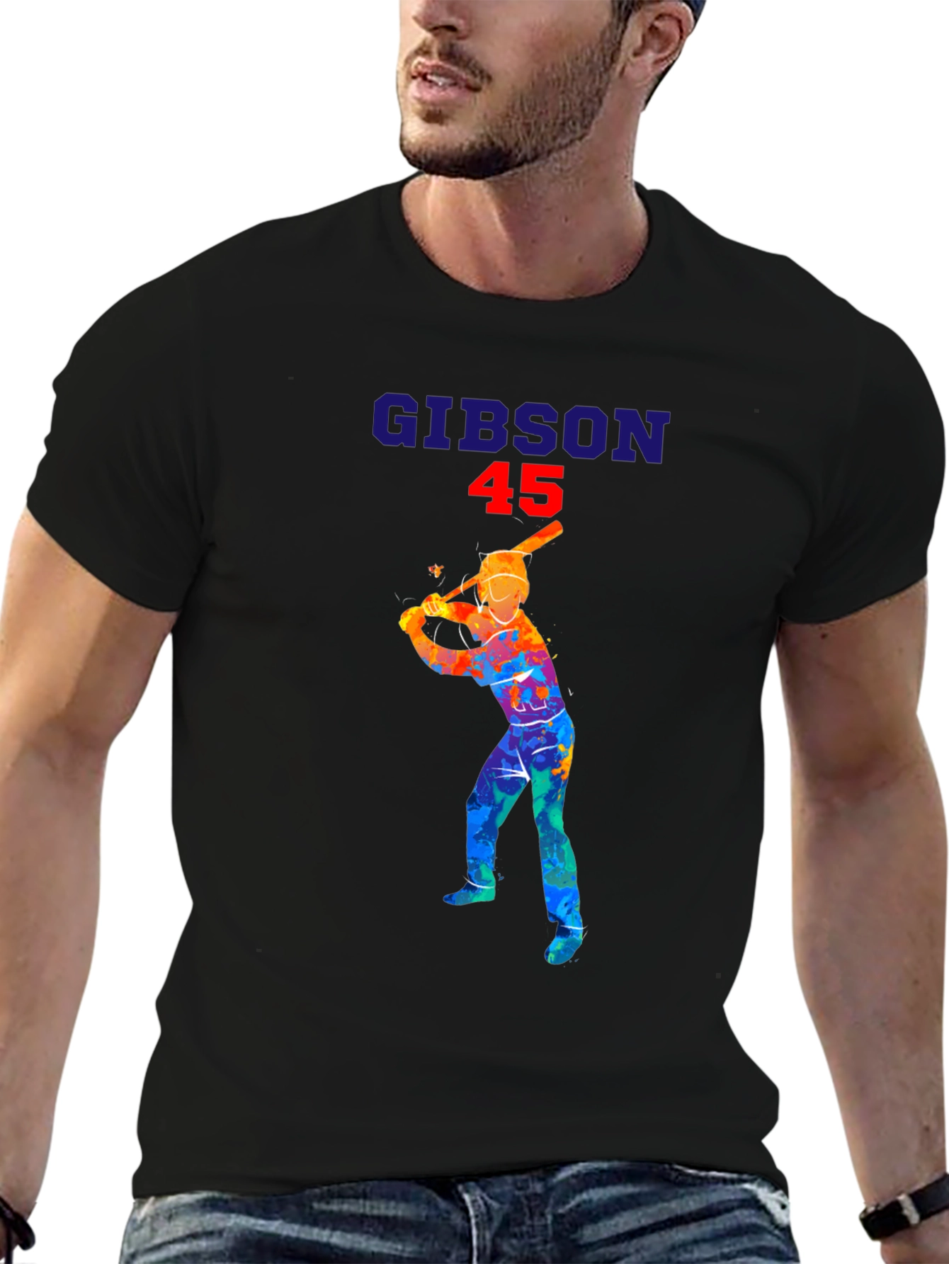 Gibson 45 Baseball T-Shirt