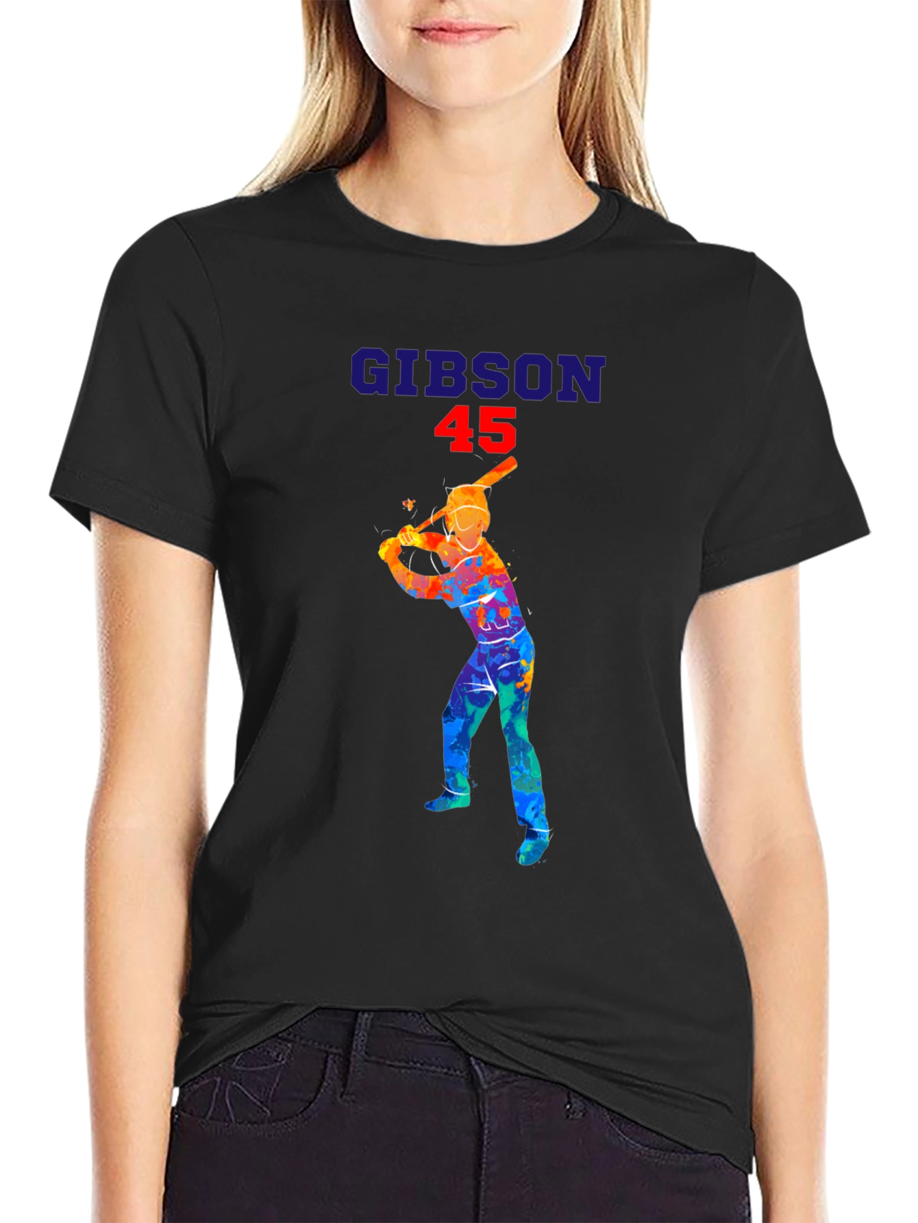 Gibson 45 Baseball T-Shirt