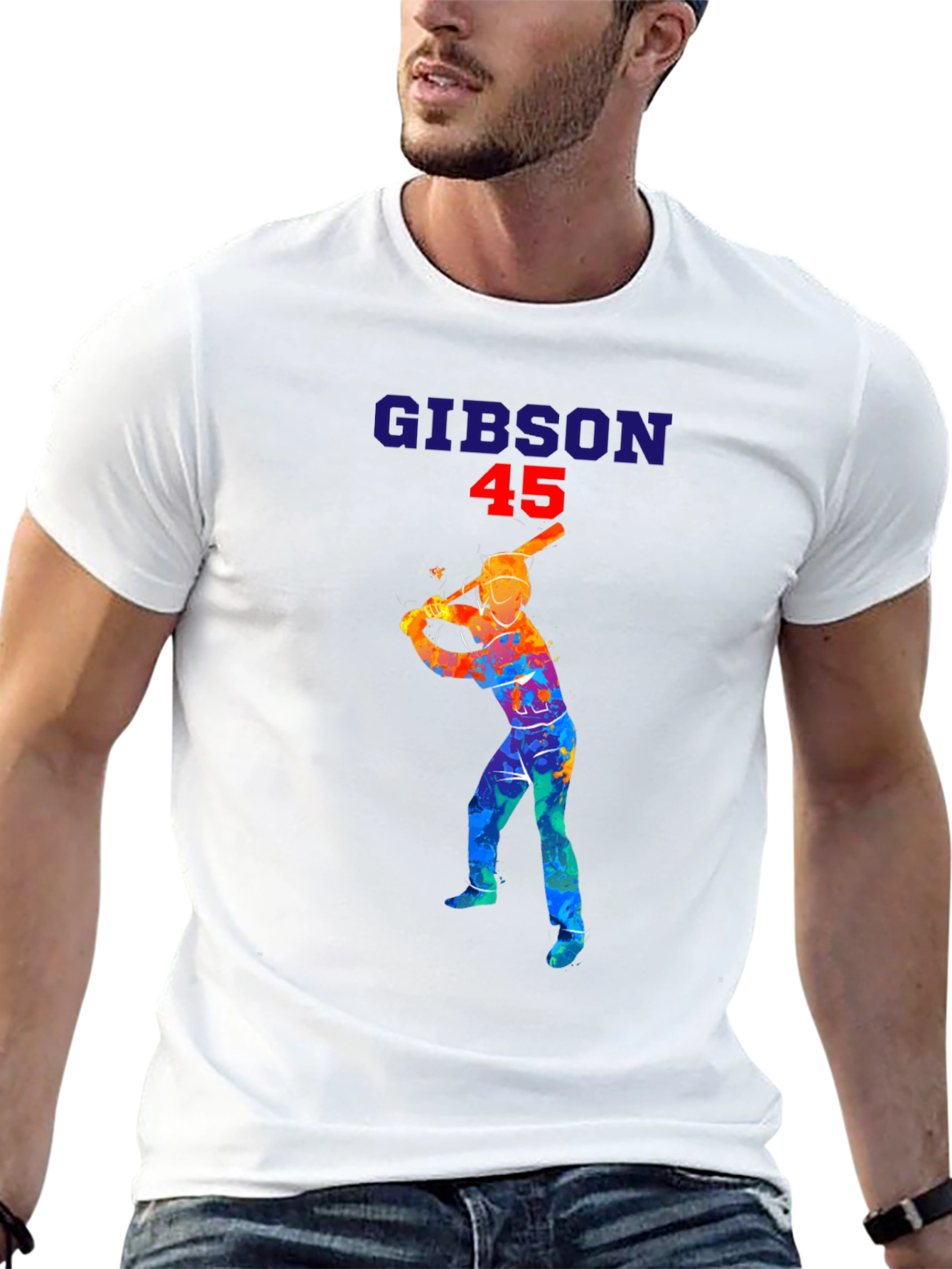 Gibson 45 Baseball T-Shirt