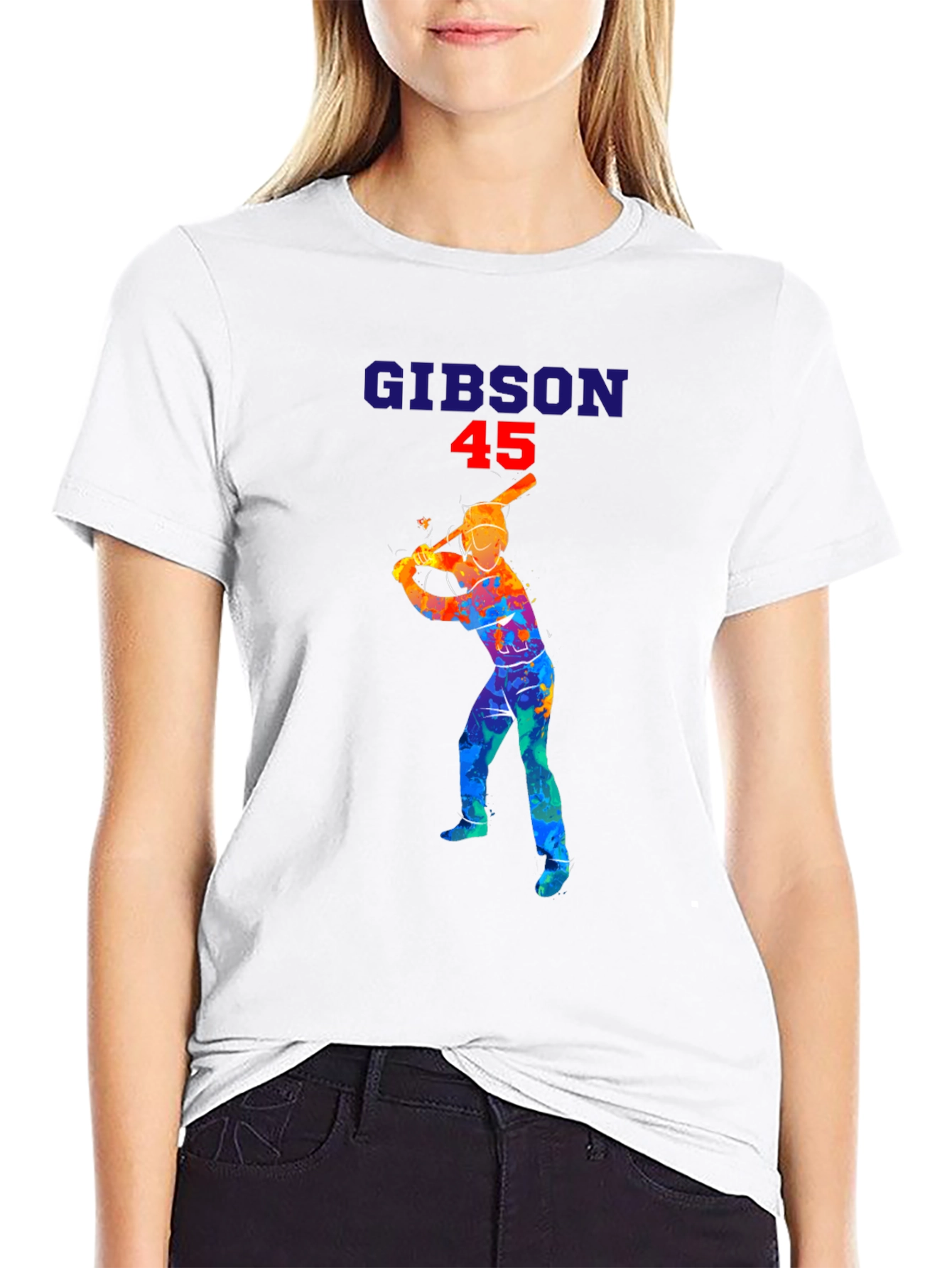 Gibson 45 Baseball T-Shirt