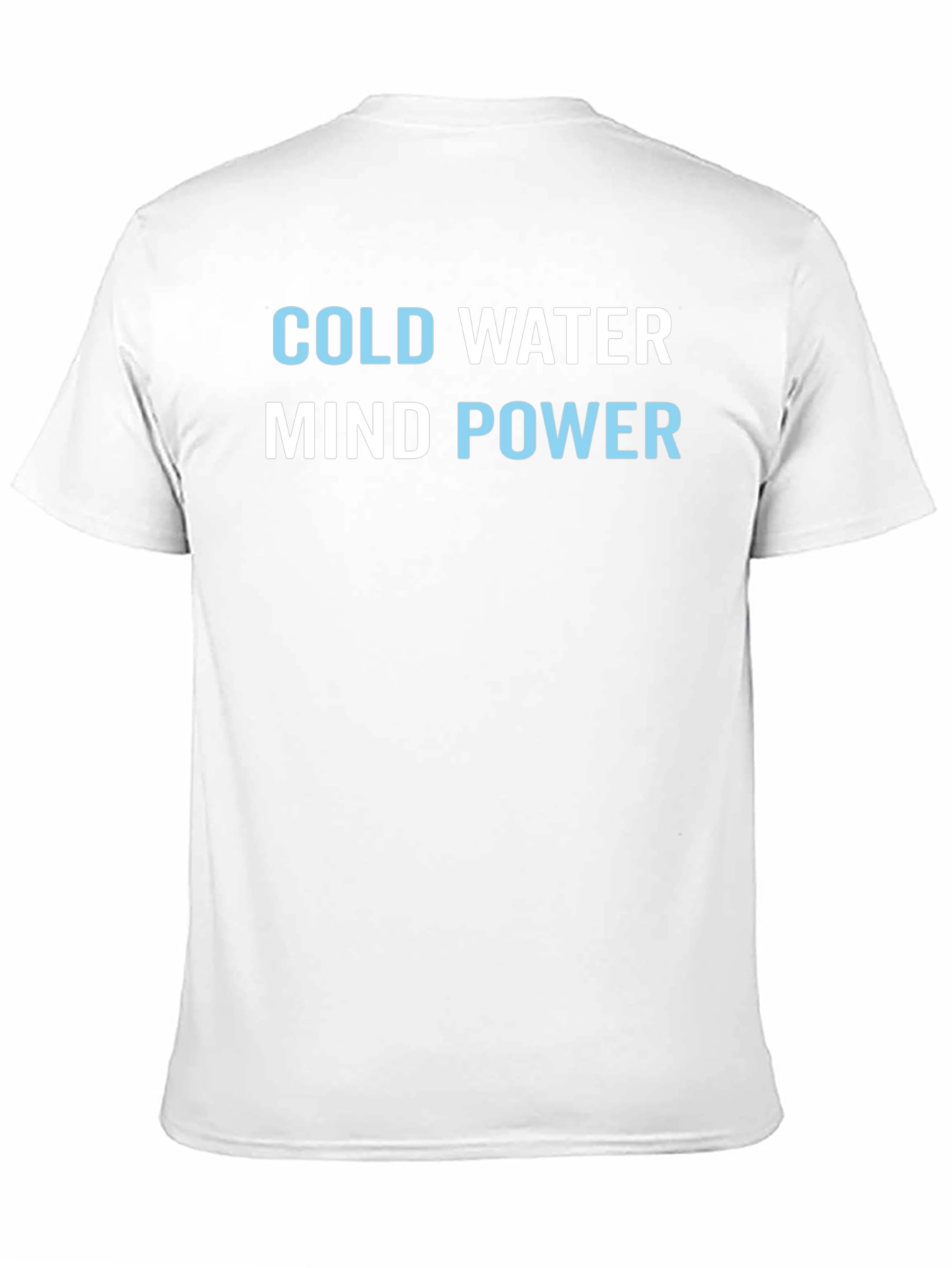 Cold Water Mind Power Graphic Tee - Black