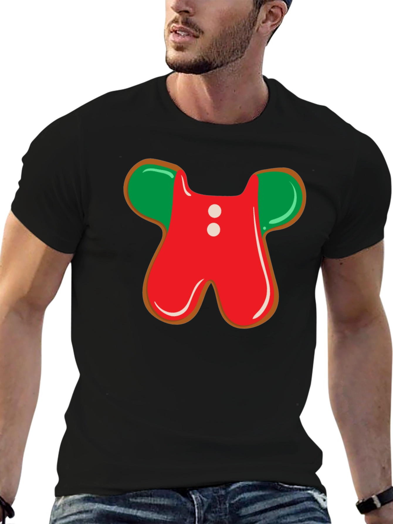 Gingerbread Man Shirt - Holiday Festive Tee