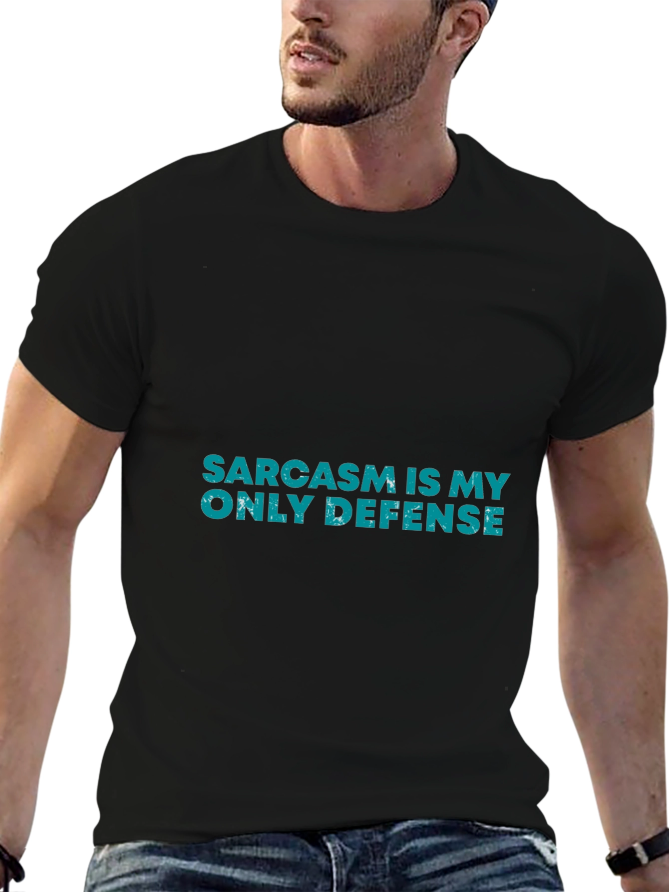 Sarcasm is My Only Defense Graphic T-Shirt