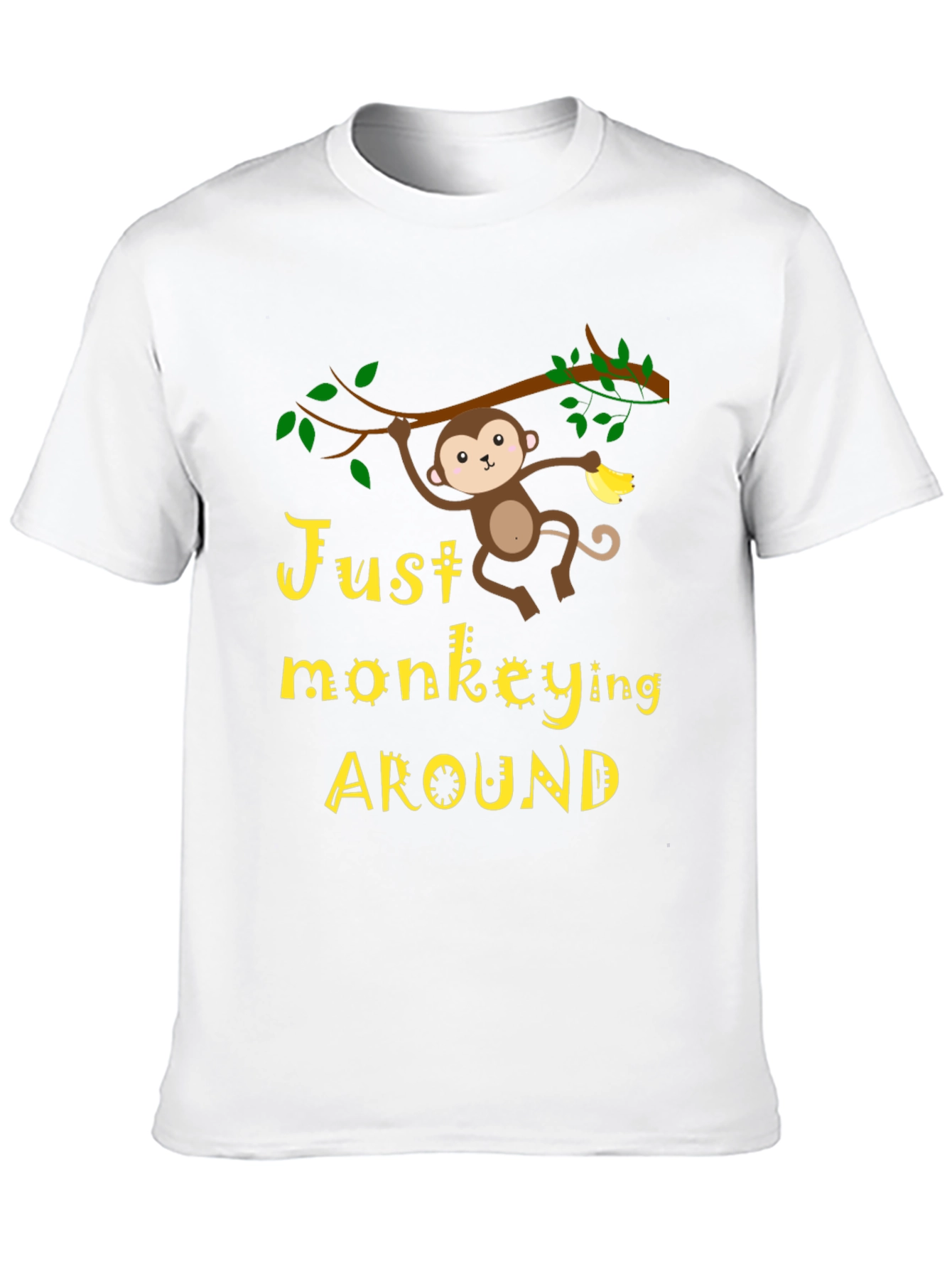 Just Monkeying Around Graphic T-Shirt
