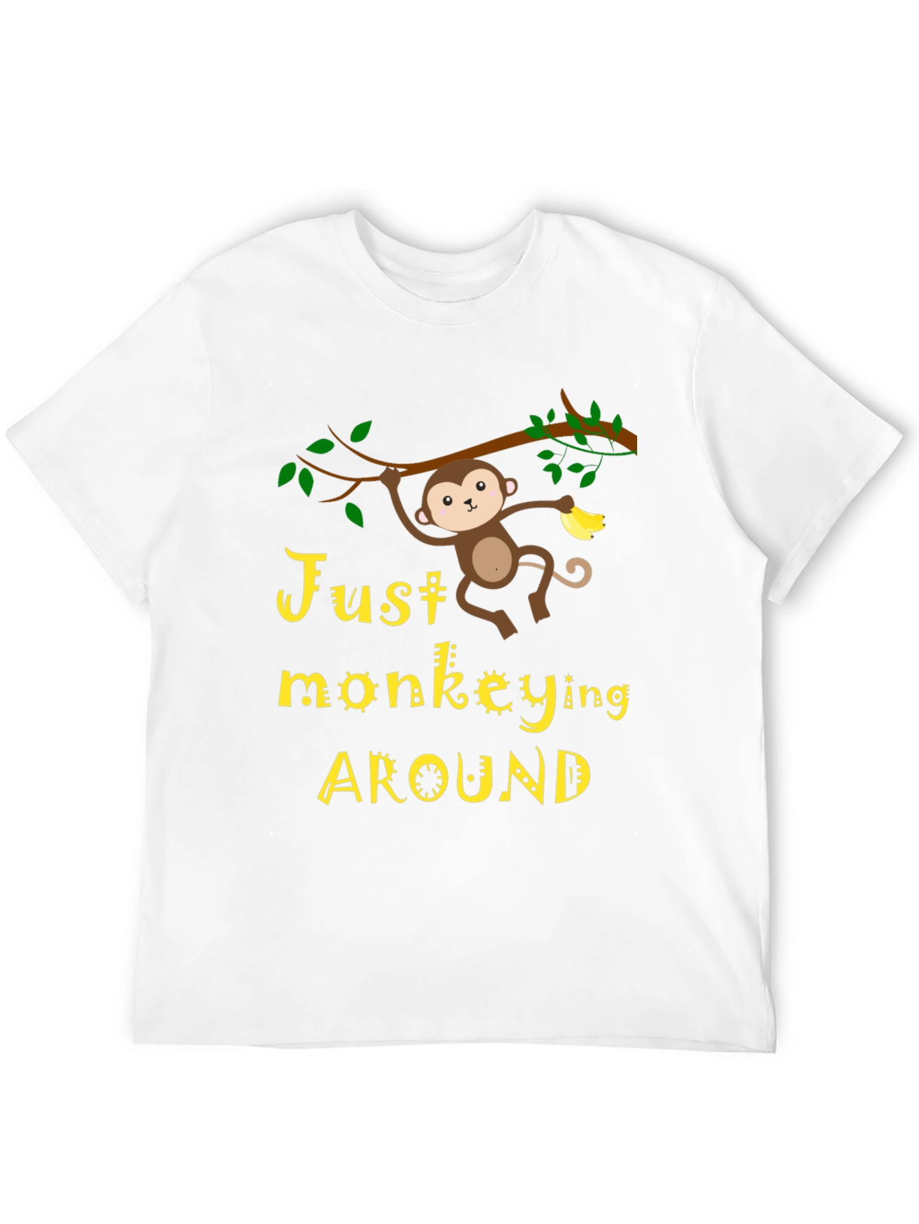 Just Monkeying Around Graphic T-Shirt