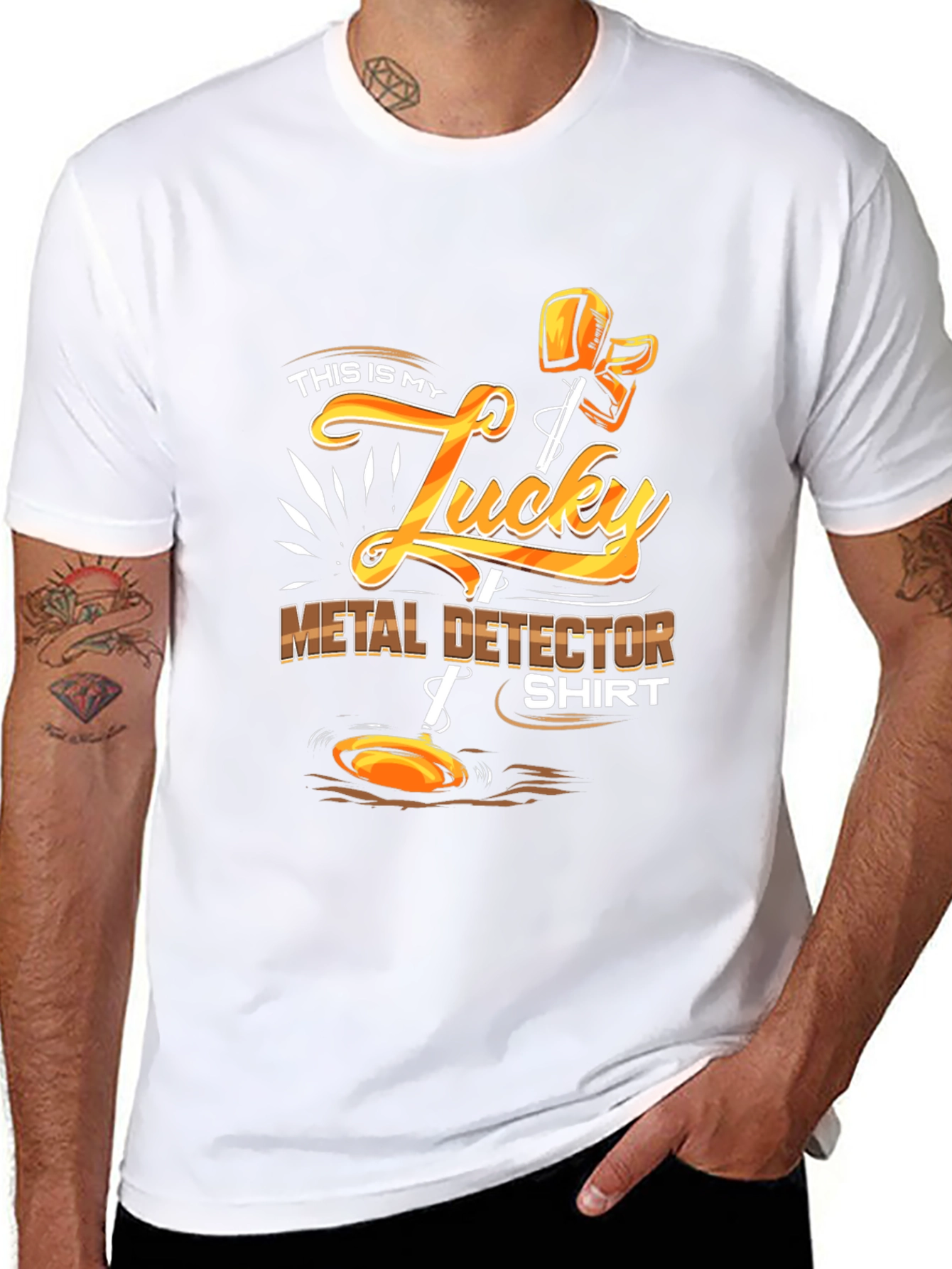 Lucky Metal Detector Shirt - Hobby Apparel