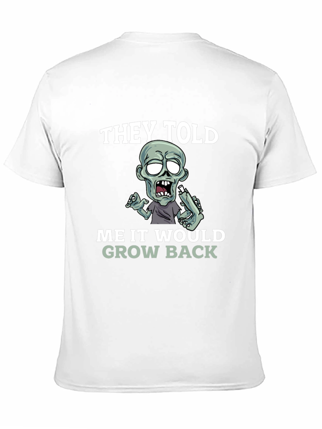 Zombie Grow Back Graphic Tee