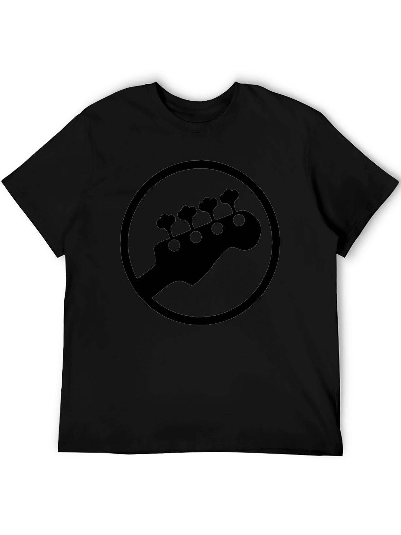 Bass Guitar Headstock Graphic Tee