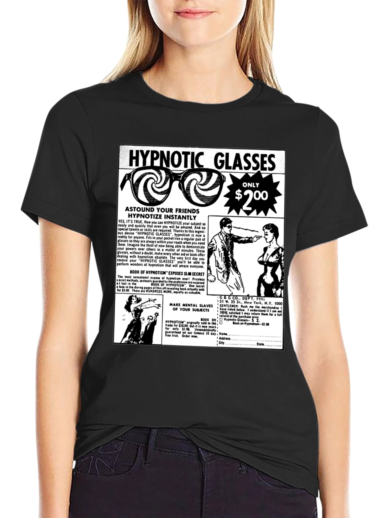 Hypnotic Glasses Tee - Astound Your Friends!