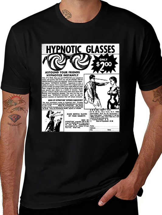 Hypnotic Glasses Tee - Astound Your Friends!