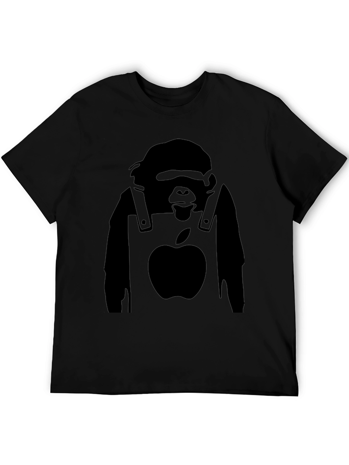 Banksy Inspired Apple Gorilla Graphic Tee