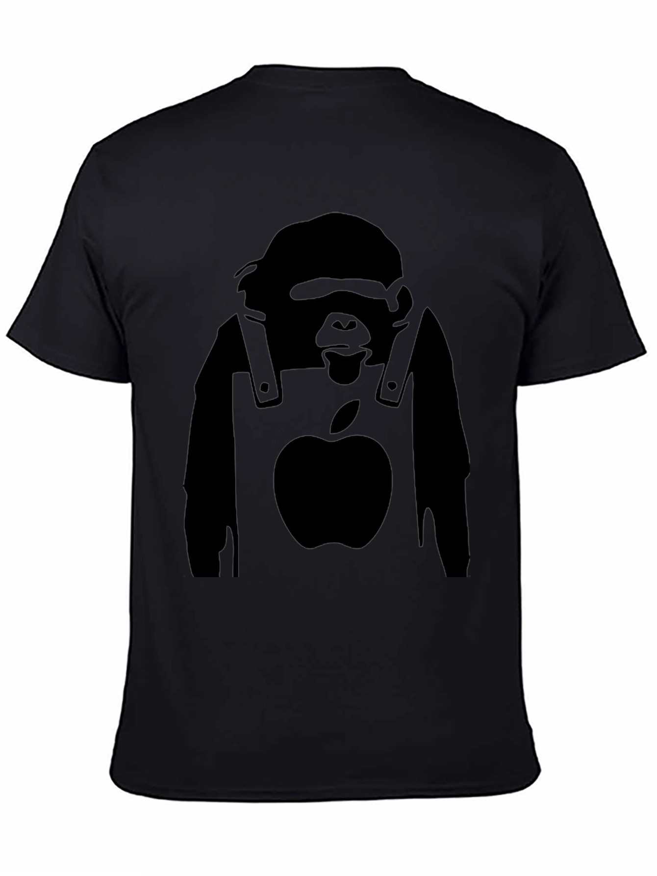Banksy Inspired Apple Gorilla Graphic Tee