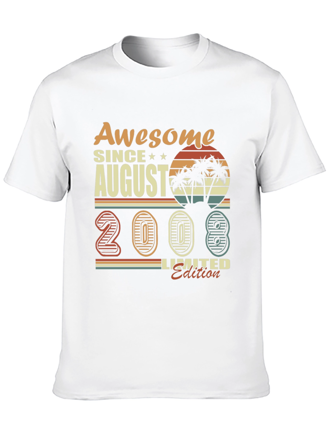 Awesome Since August 2008 Limited Edition T-Shirt