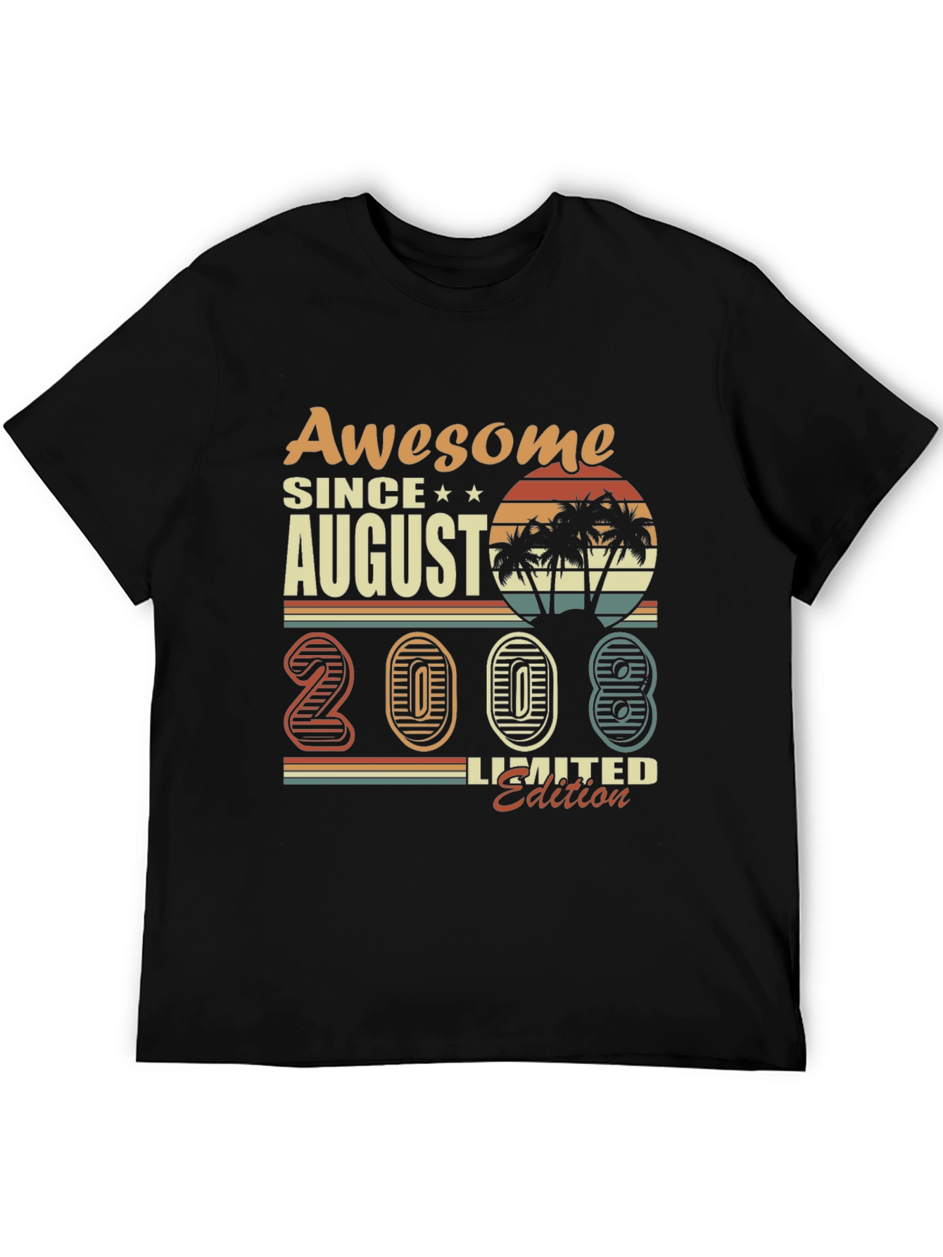 Awesome Since August 2008 Limited Edition T-Shirt