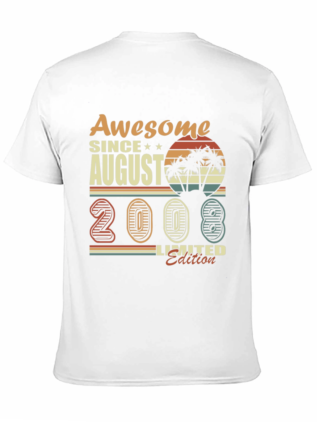 Awesome Since August 2008 Limited Edition T-Shirt