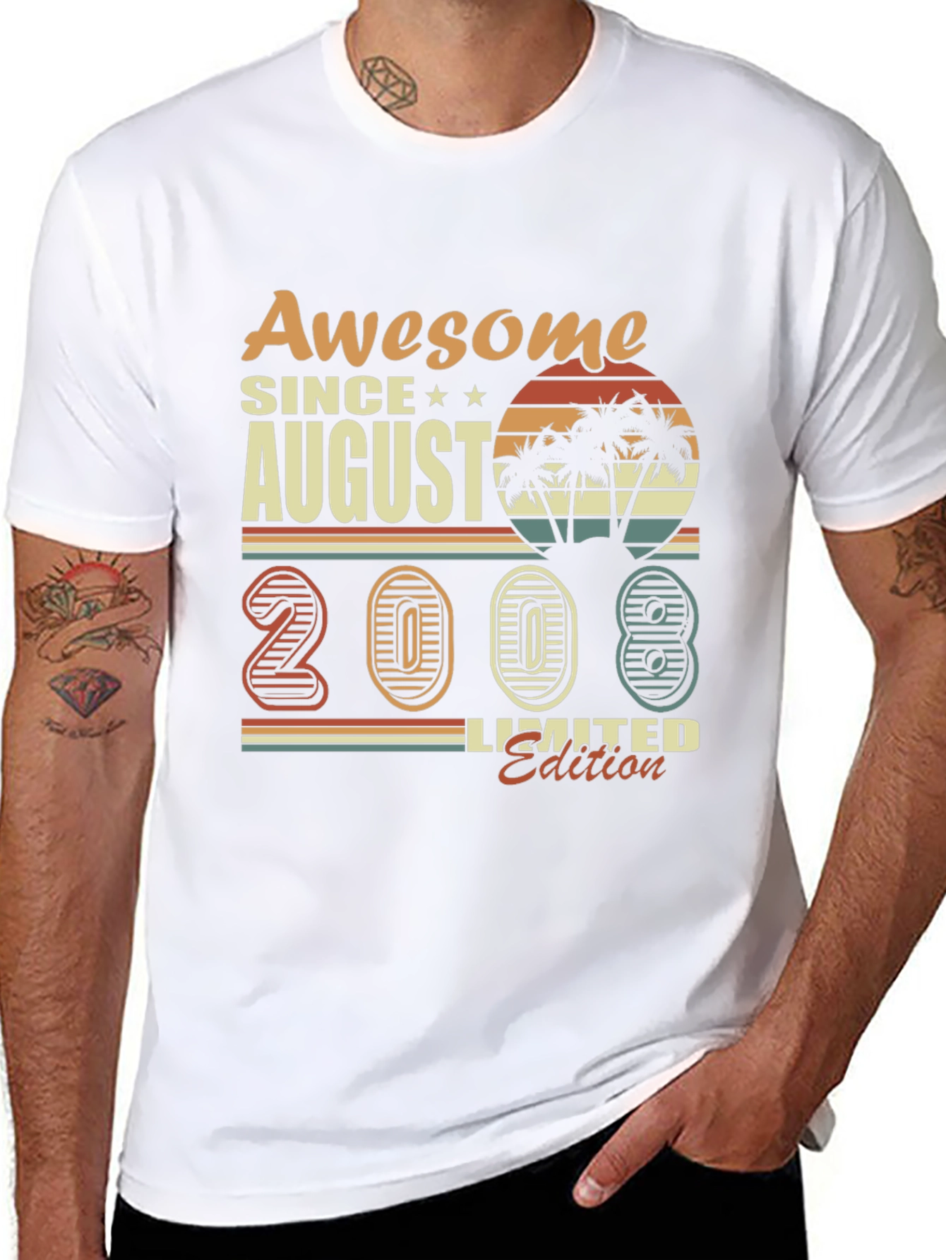 Awesome Since August 2008 Limited Edition T-Shirt