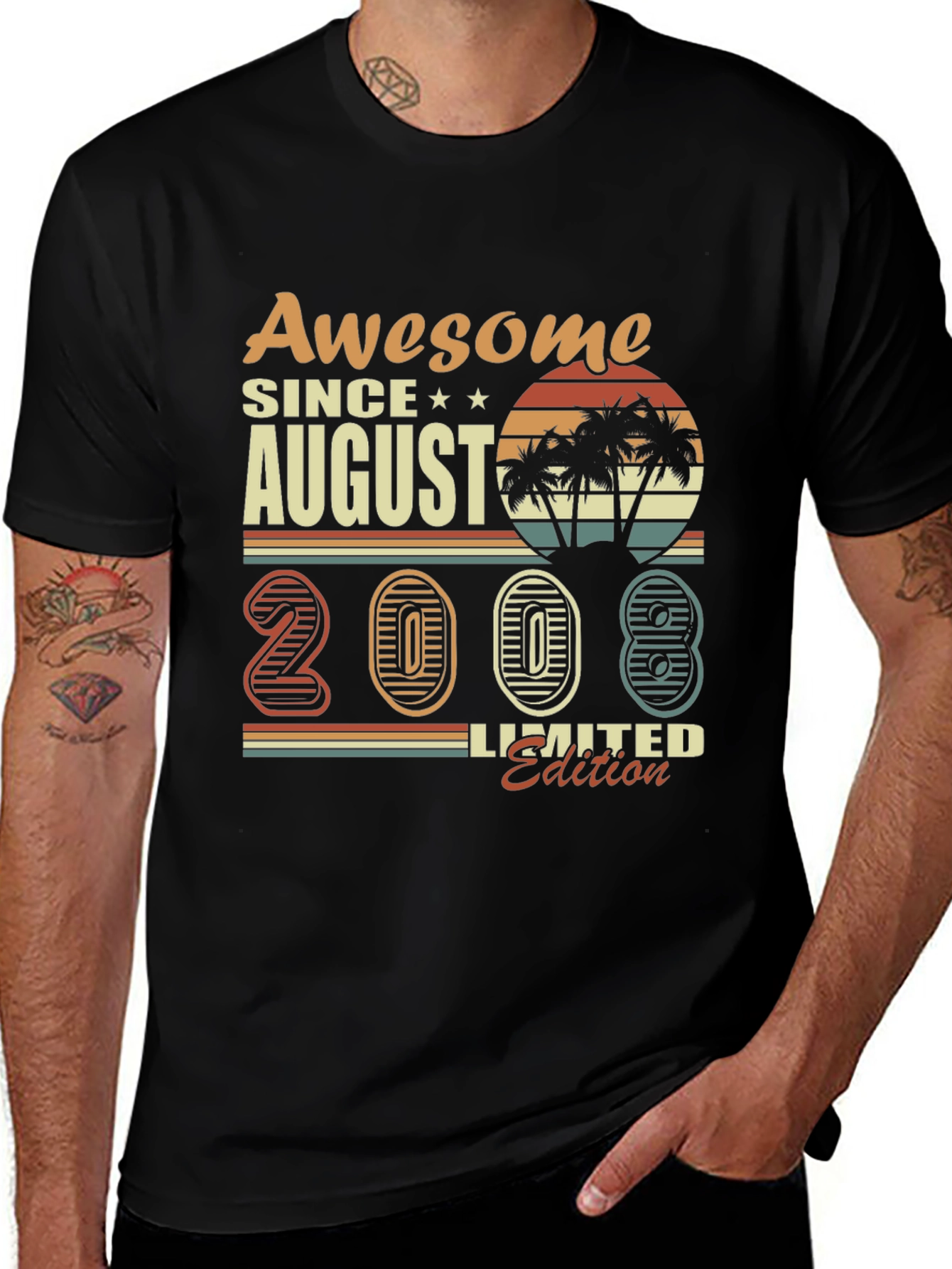 Awesome Since August 2008 Limited Edition T-Shirt